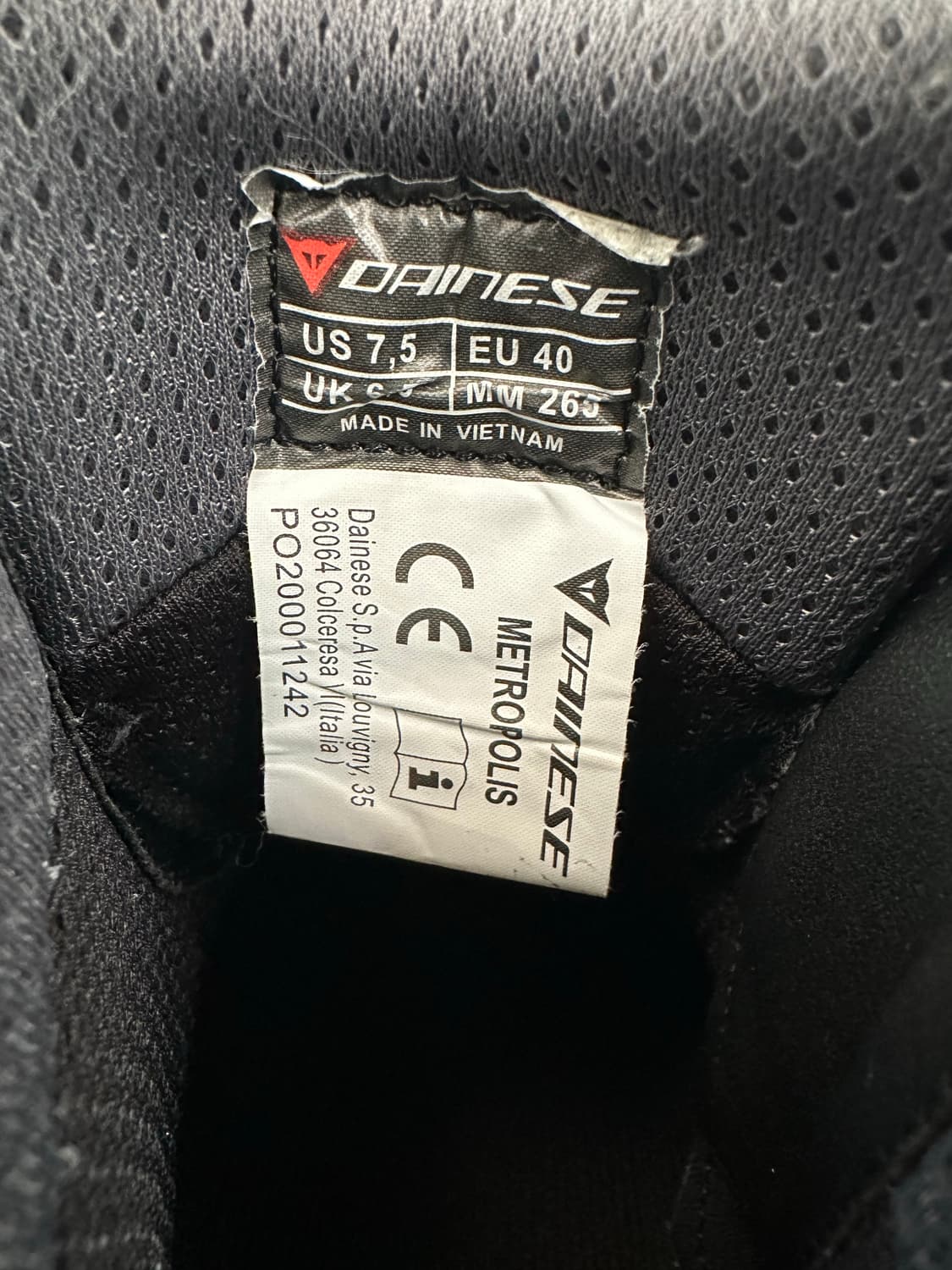 다이네즈 메트로폴리스 스니커즈 블랙 265mm 상품이미지8