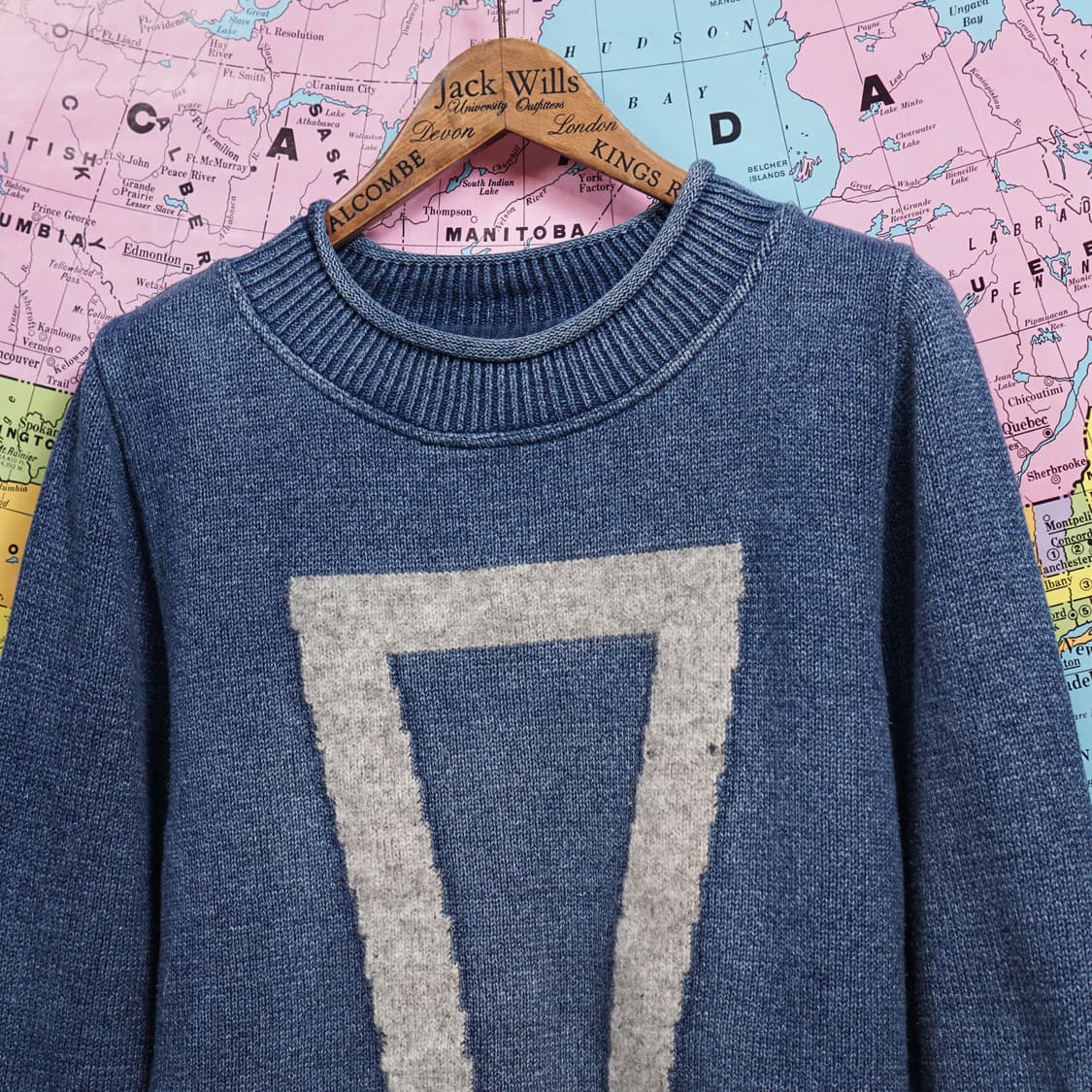 덴마크 Blue Willis 인디고 니트 상품이미지2