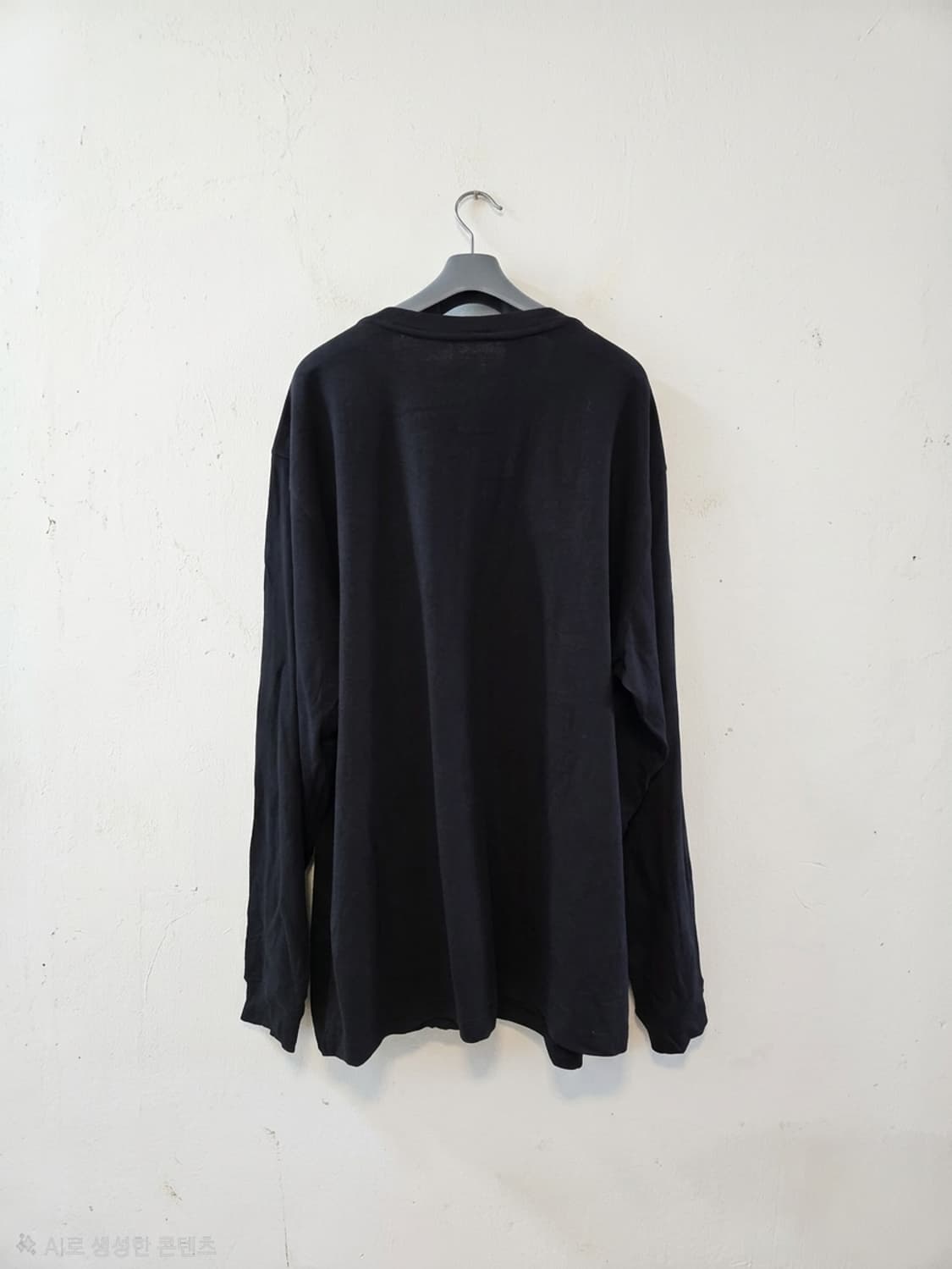 칼하트 블랙 헨리넥 루즈핏 긴팔티셔츠 XL 상품이미지2