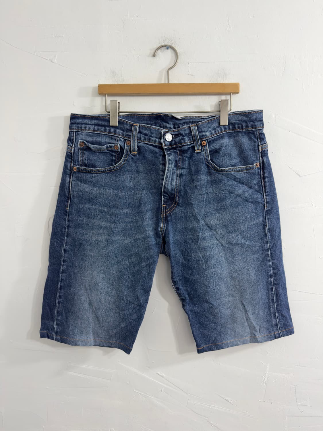 levis569 denim half pants 상품이미지4