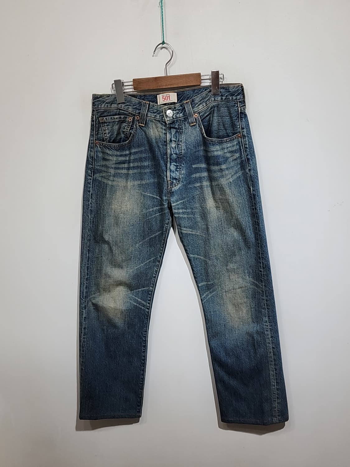 (32) 리바이스 501 청바지 레드탭 데님팬츠 빈티지  상품이미지1