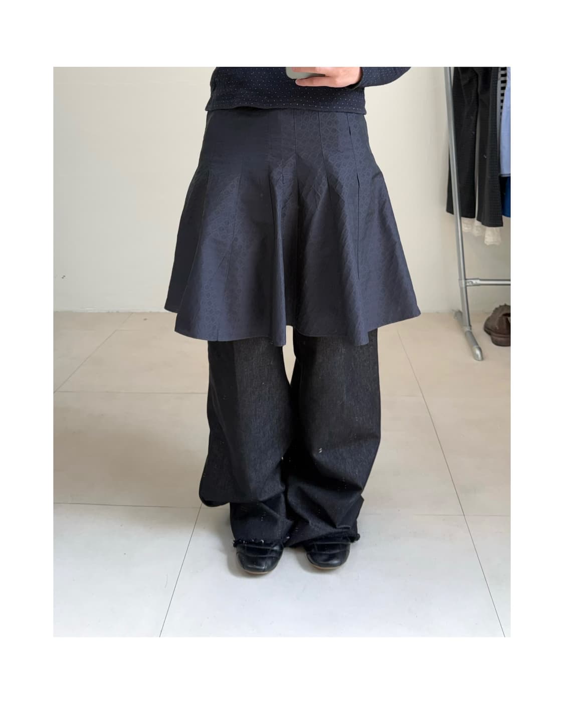 빈티지 미디 스커트 상품이미지2