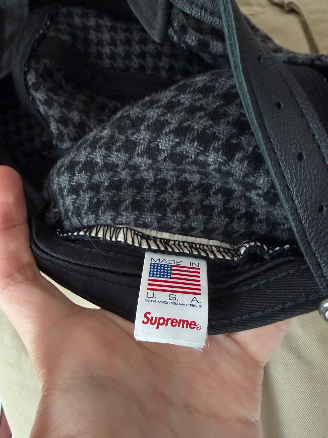 슈프림 하운즈투스 울 캡프캡 상품이미지3