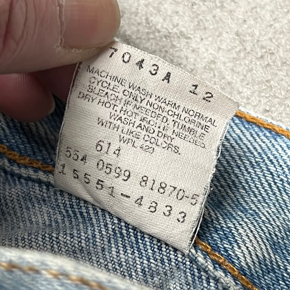 usa 리바이스 550 데님팬츠 s10087 상품이미지7