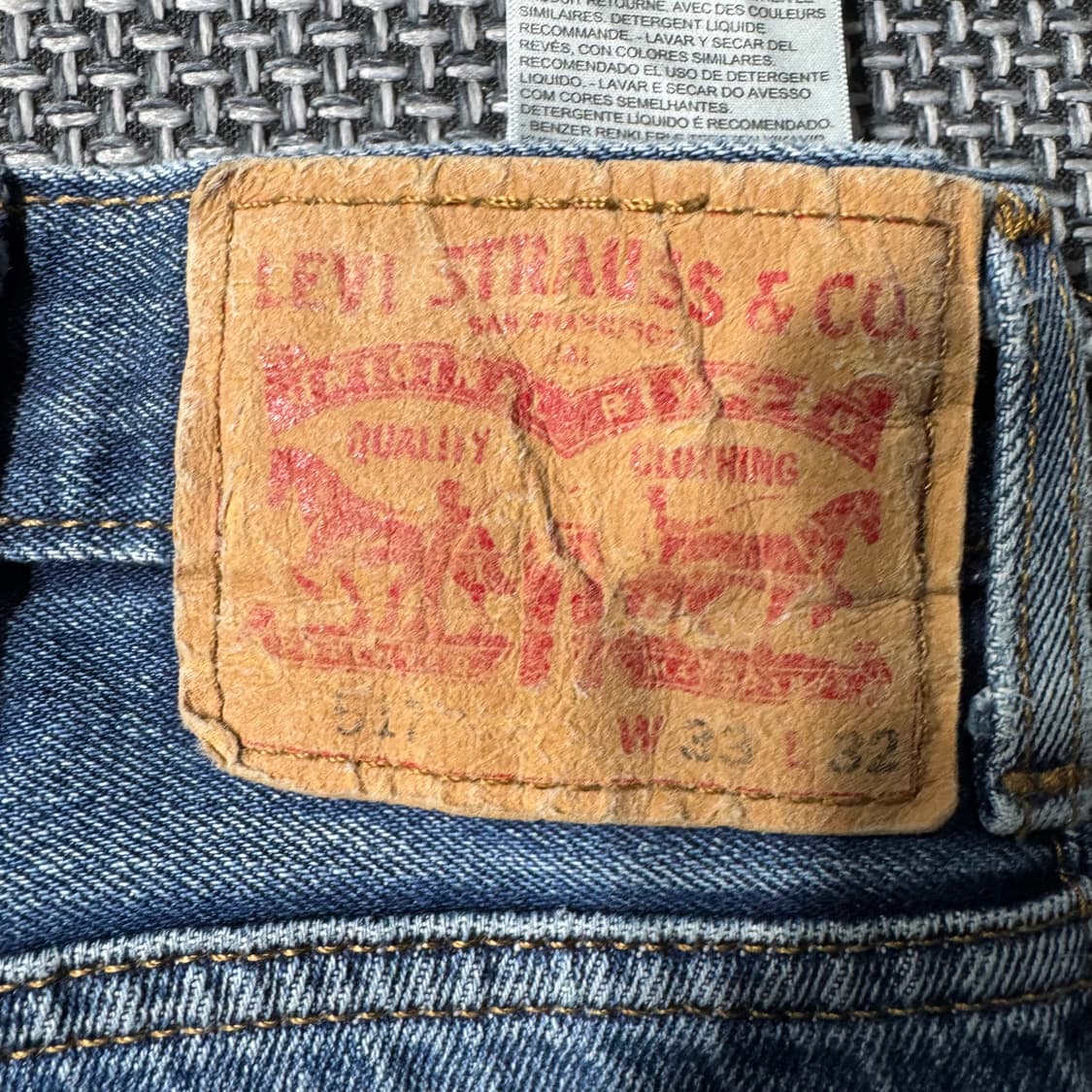 리바이스 517 데님 팬츠 ( 33/OLD-8266 ) 상품이미지9