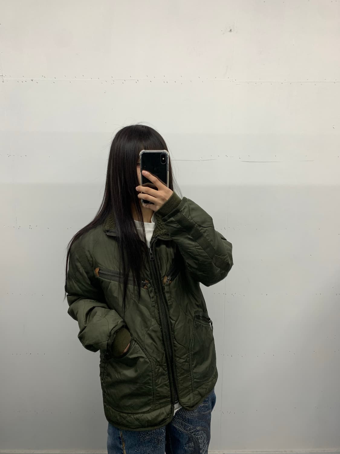 아비렉스 퀼팅자켓 상품이미지2