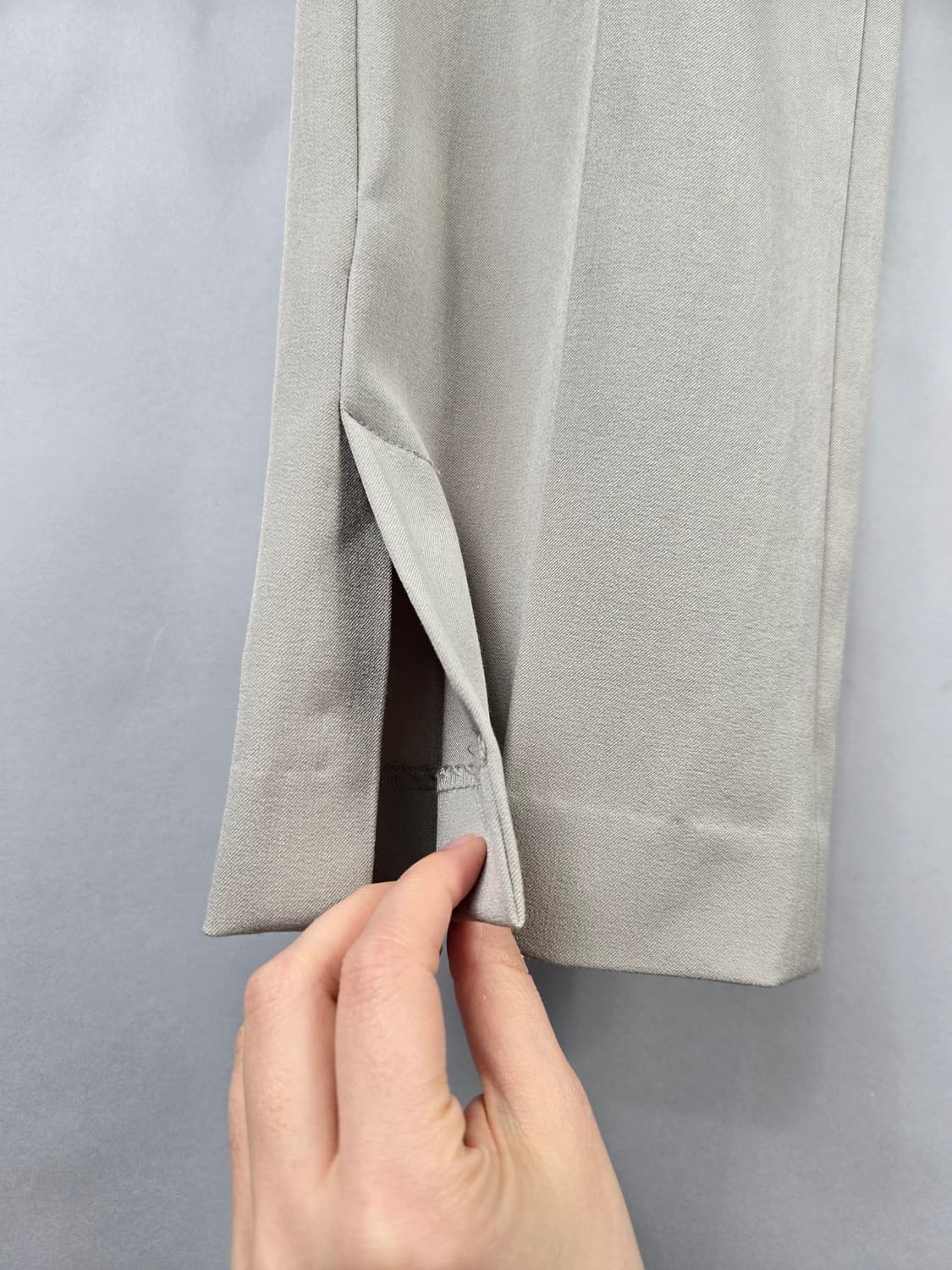 [무료배송]무신사스탠다드 29 남성 세미 와이드 슬릿 히든 밴딩 슬랙스 상품이미지4