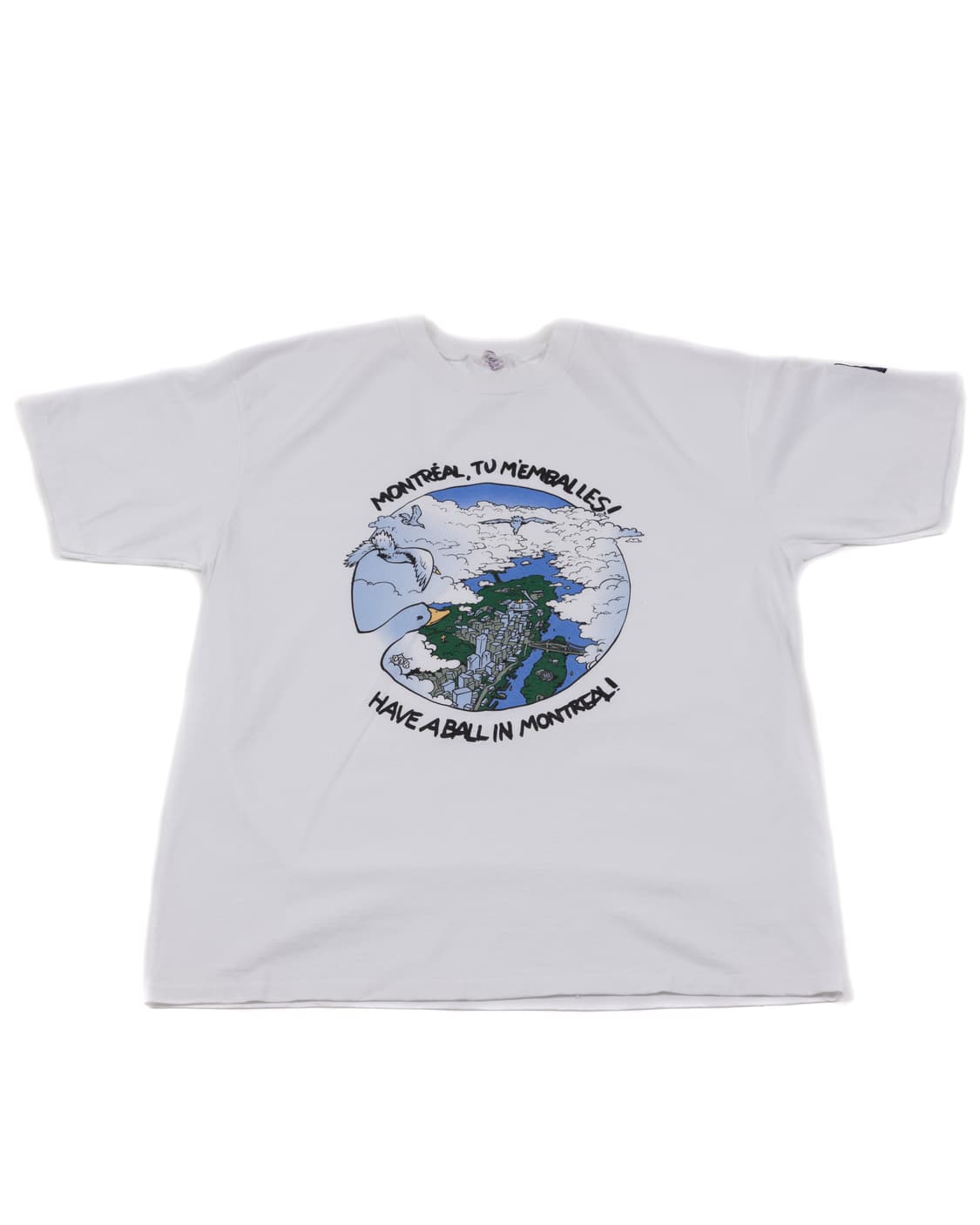 90s HUMEUR DESIGHN 프린팅 T-Shirt 상품이미지1