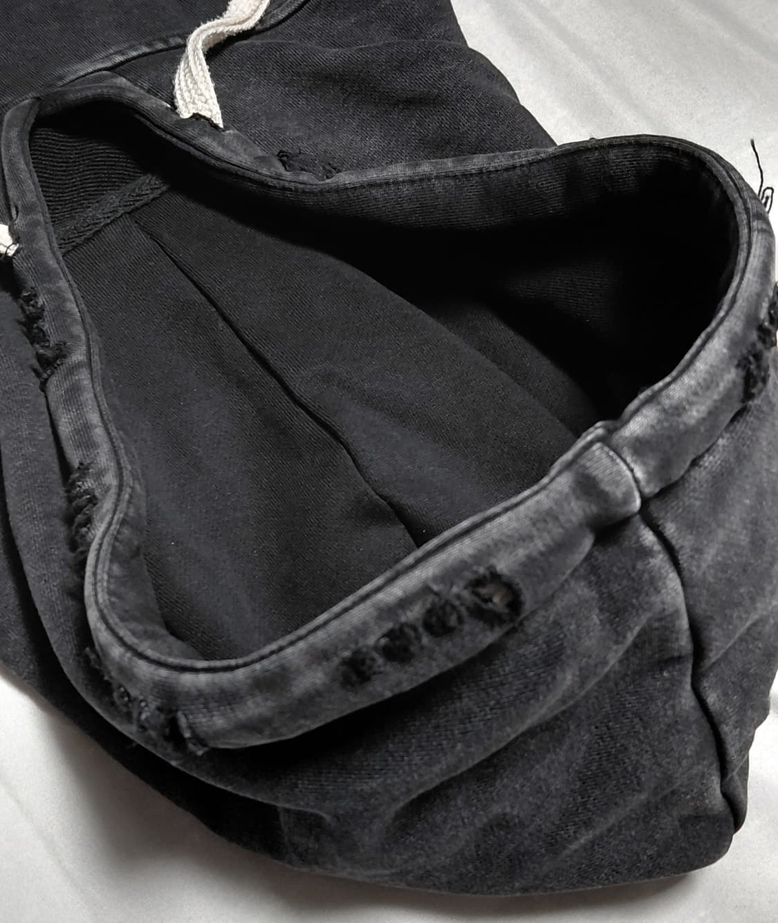 [ONE WAY] 원웨이 빈티지 미키 피그먼트 데미지 후드티 상품이미지4