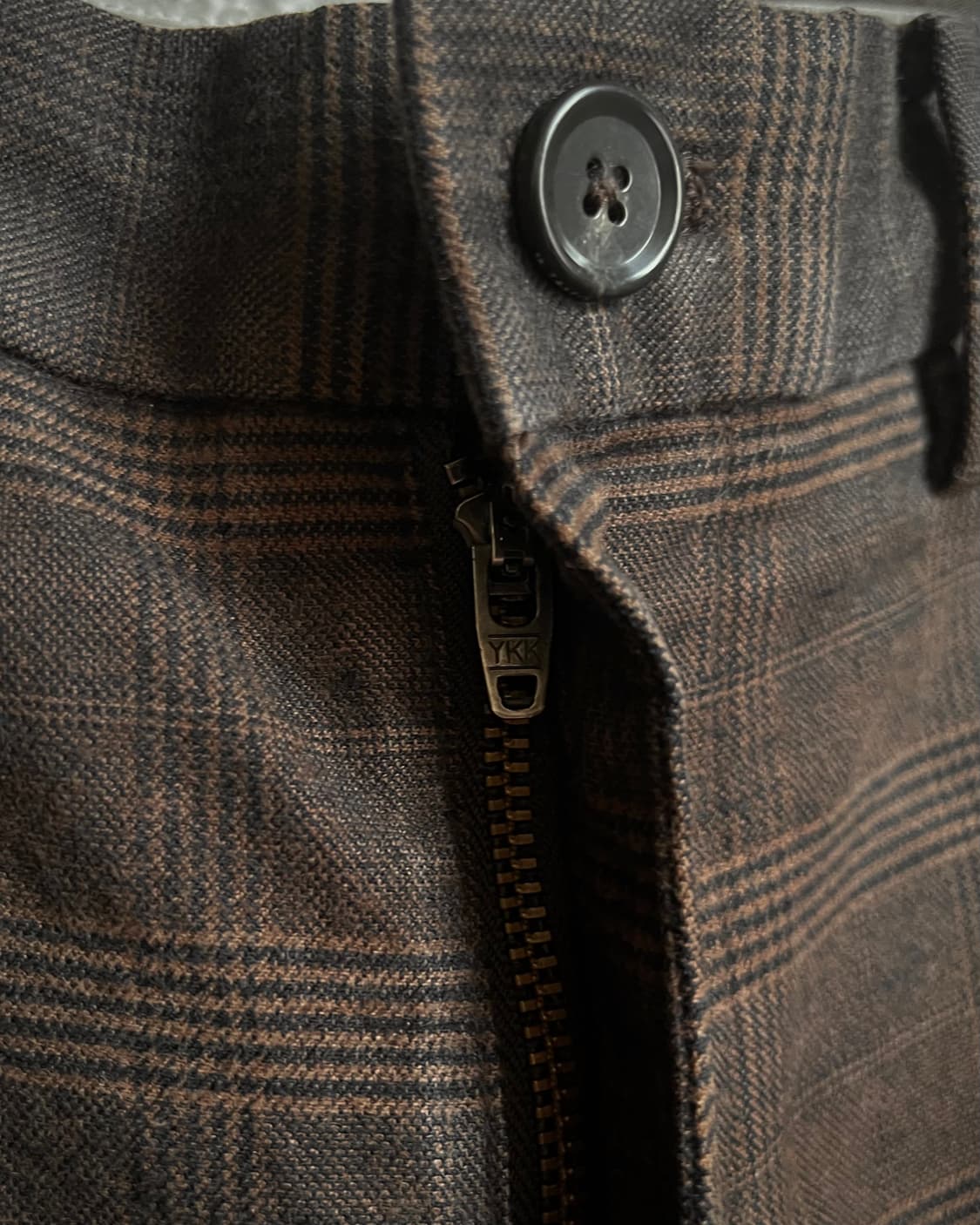 TAKEO KIKUCHI Gothic Brown Check Trouser 상품이미지6