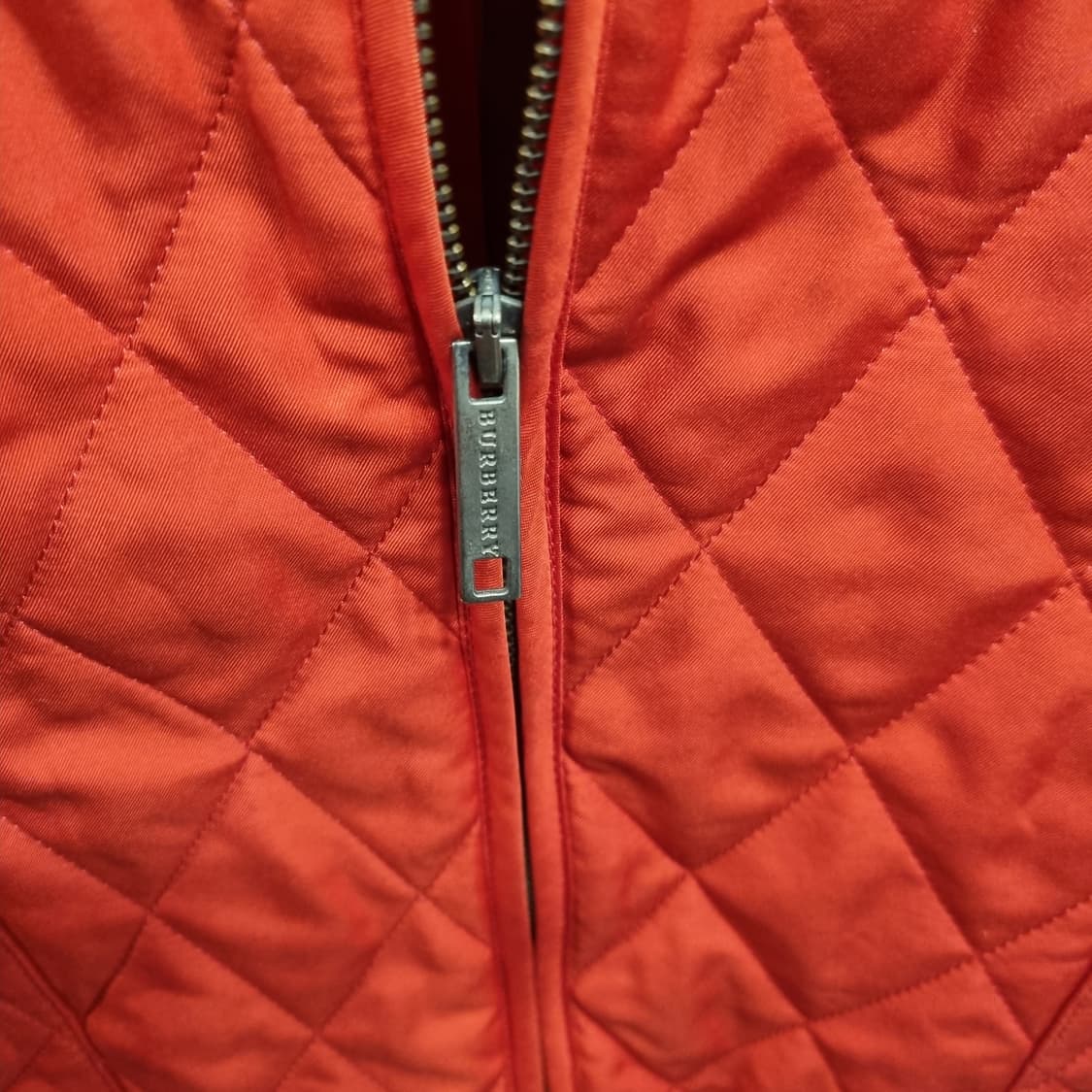 버버리 퀼팅 자켓 레드 상품이미지4