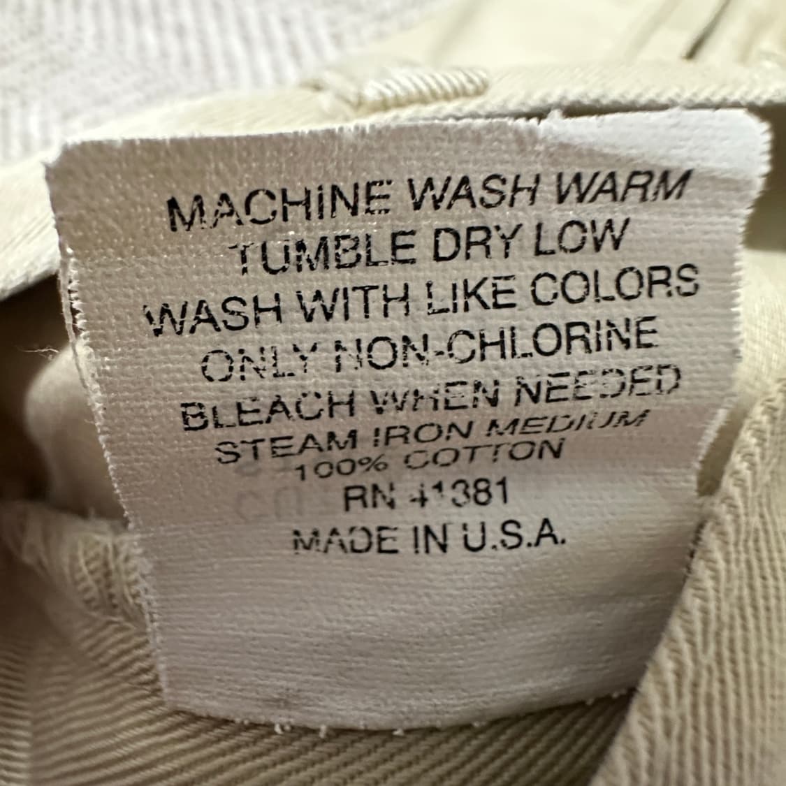 POLO RALPH LAUREN 90's usa made chino 상품이미지5