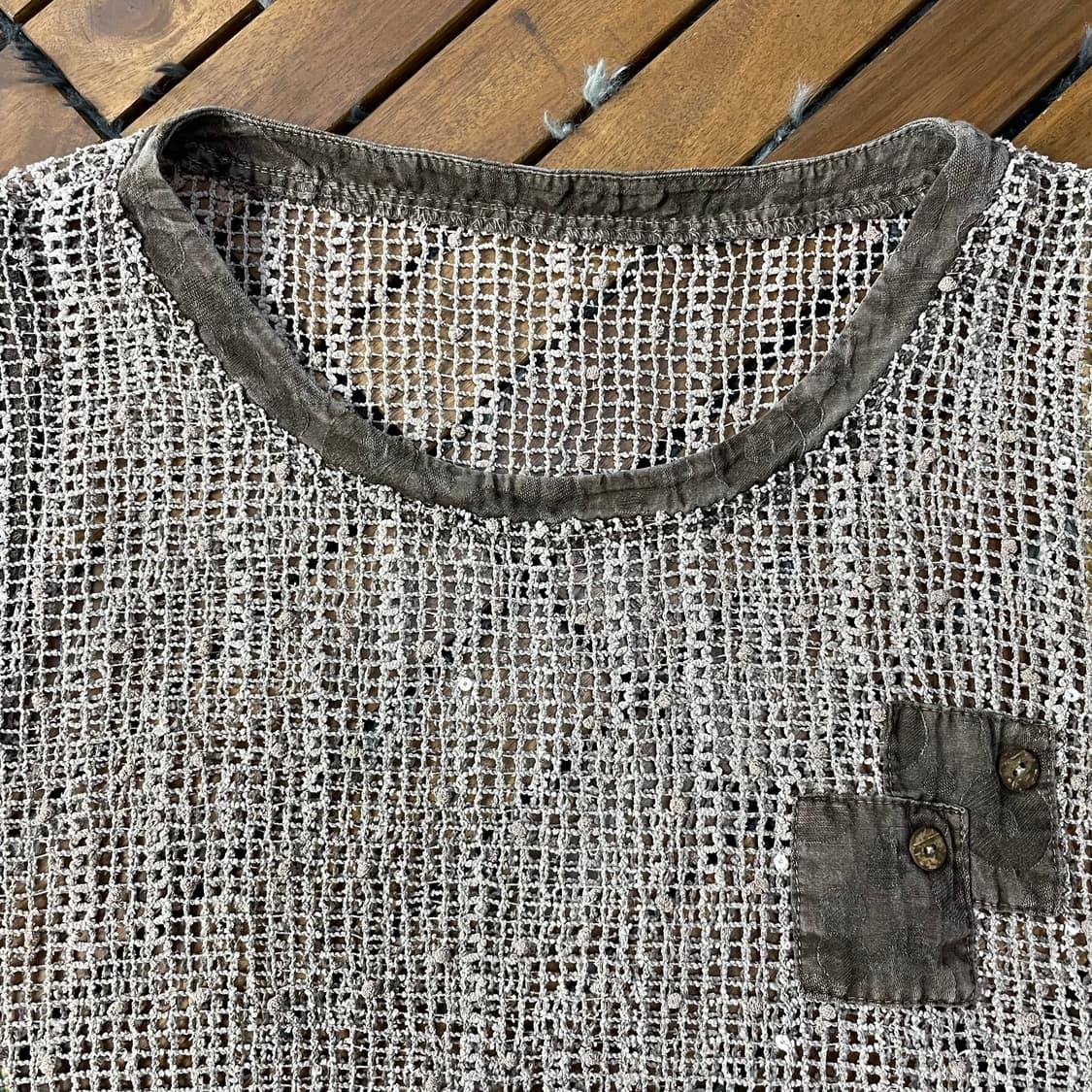 [F]빈티지 히피 레이어드 베스트  상품이미지4