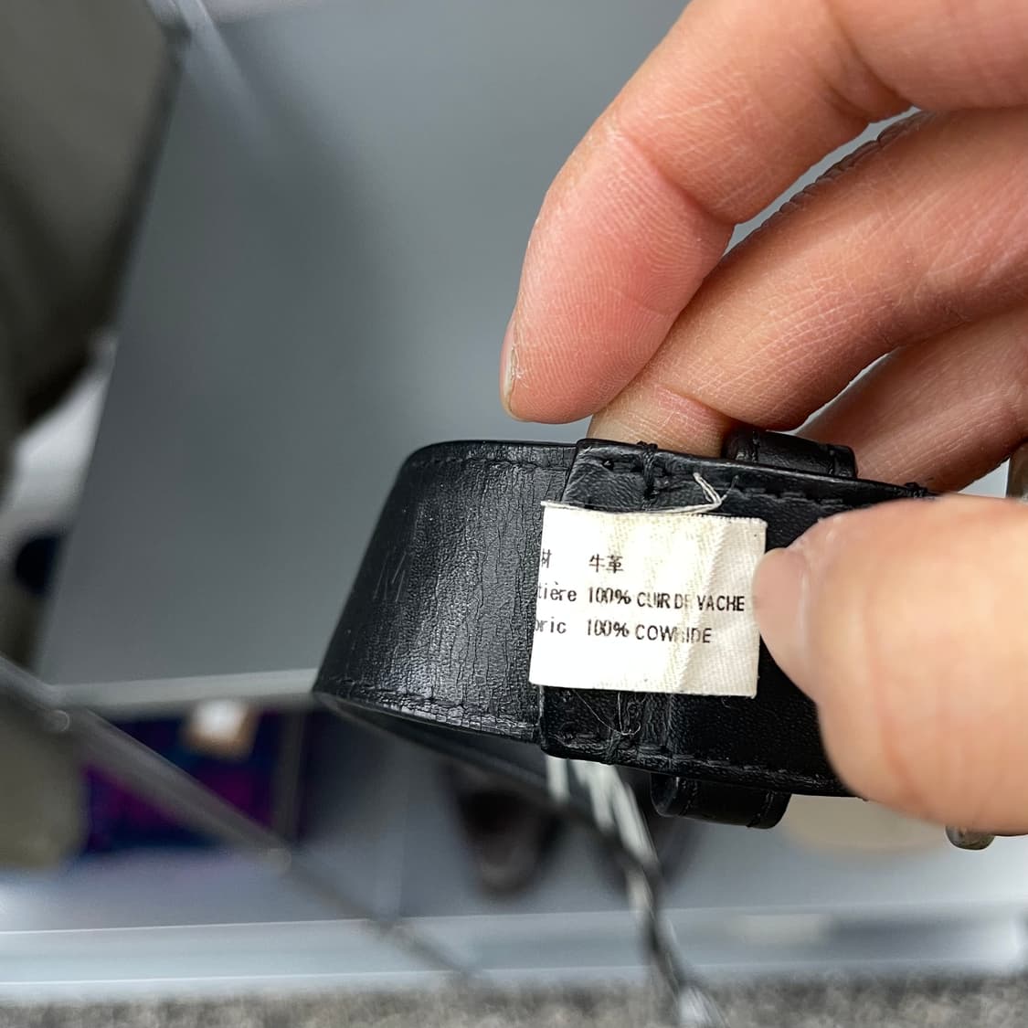 꼼데가르송 휴즈 로고 캐쥬얼 벨트 상품이미지6