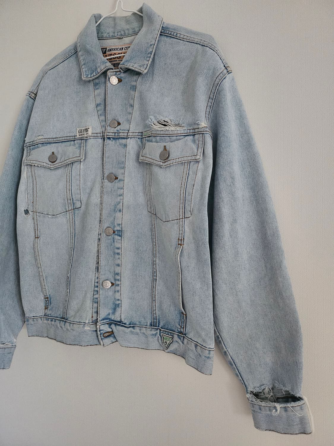 90s 올드 게스 Guess 데님자켓
 상품이미지3
