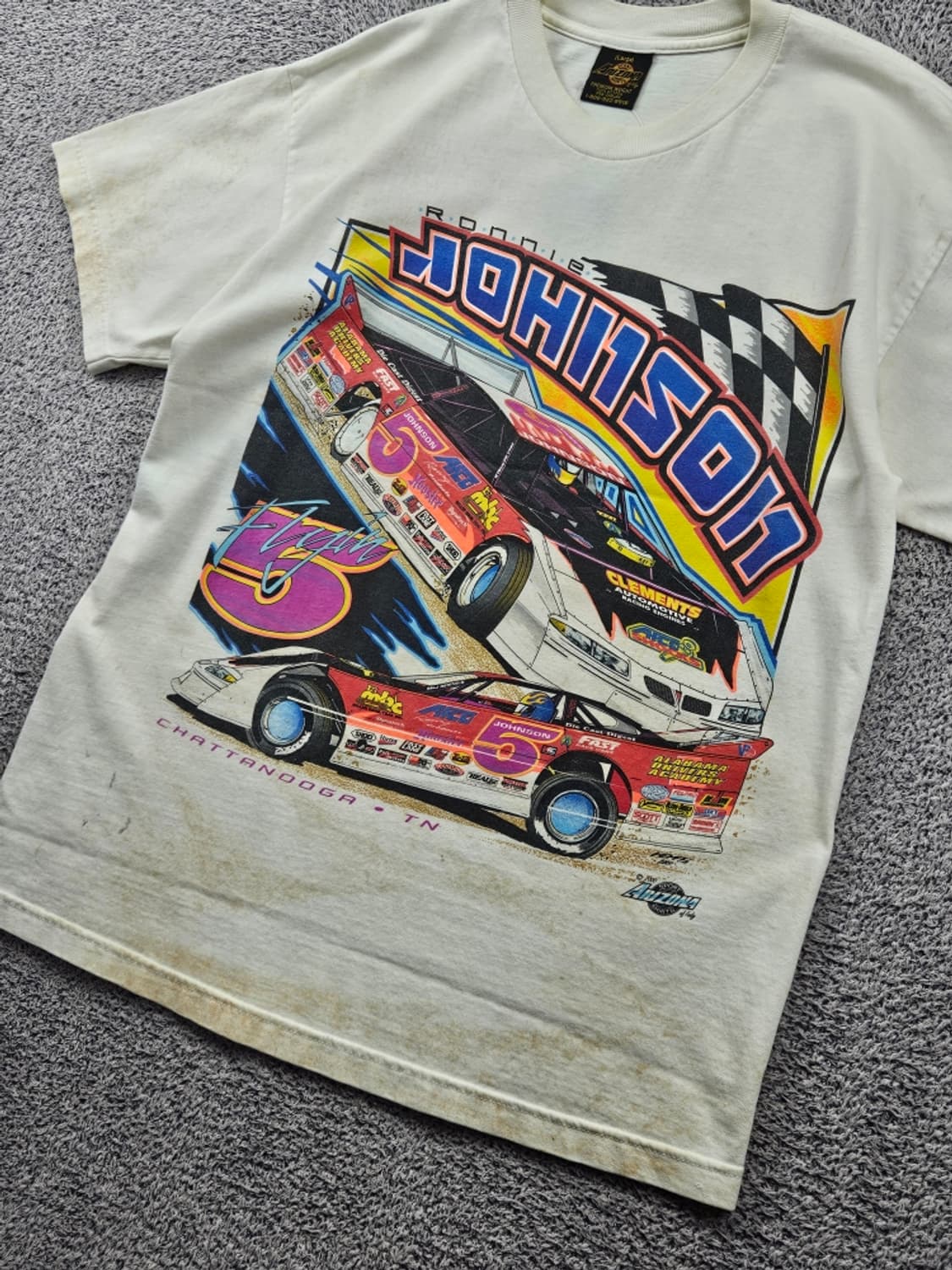 2000 애리조나 로니존슨 레이싱 반팔 티셔츠 ( L ) / 11923 상품이미지4