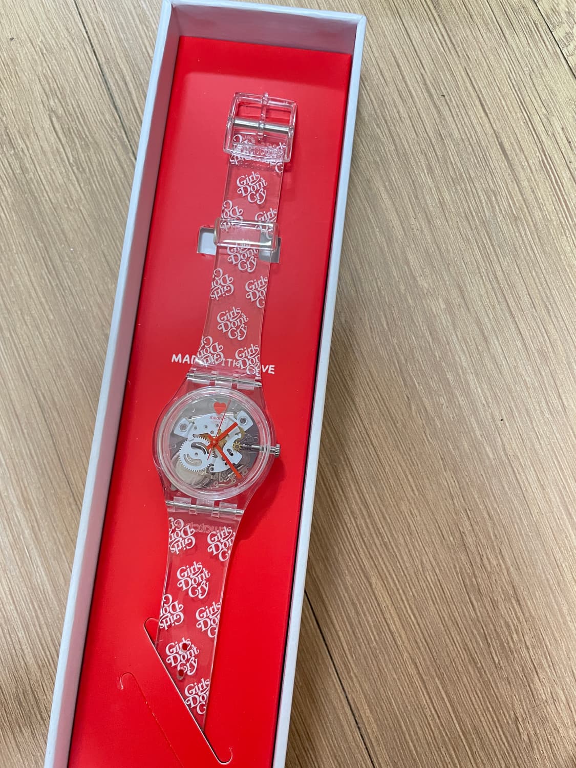 걸스돈 크라이 콜라보 손목시계 (새상품) 상품이미지2