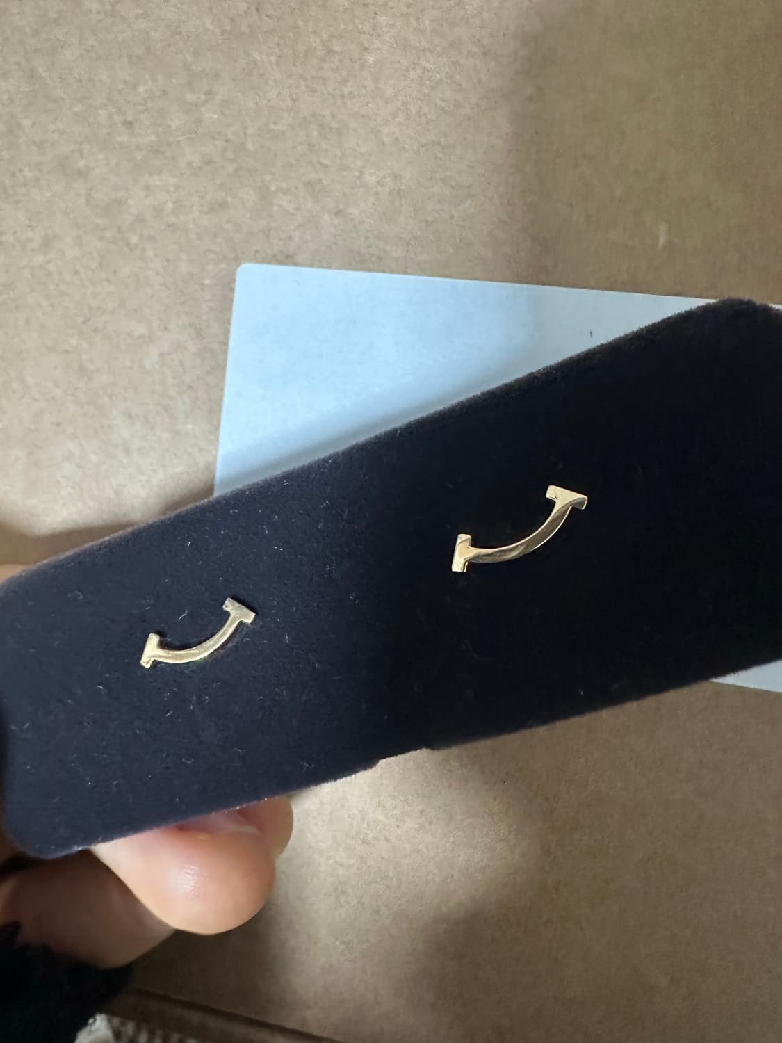 티파니앤코 스마일 이어링 귀걸이 로즈골드 상품이미지4