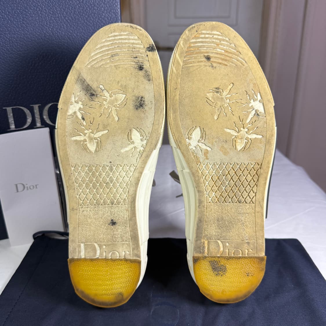 디올 B23 오블리크 캔버스 로우 스니커즈 상품이미지7