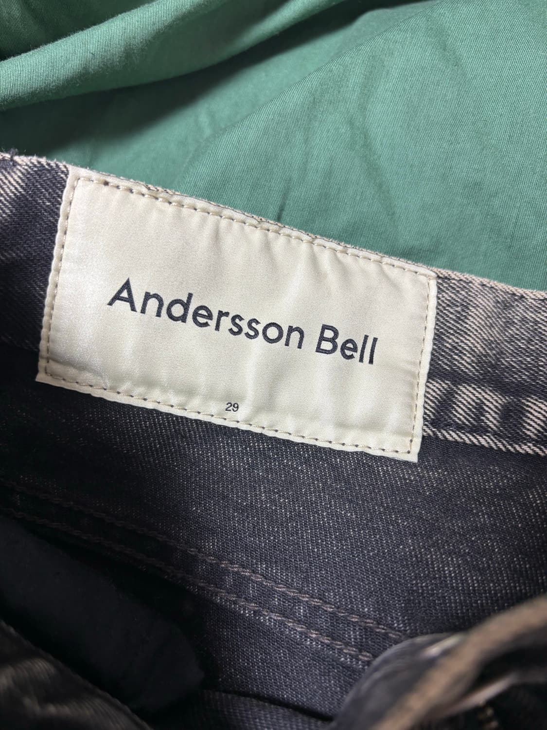 앤더슨벨 벨티드 카펜터 팬츠 상품이미지4