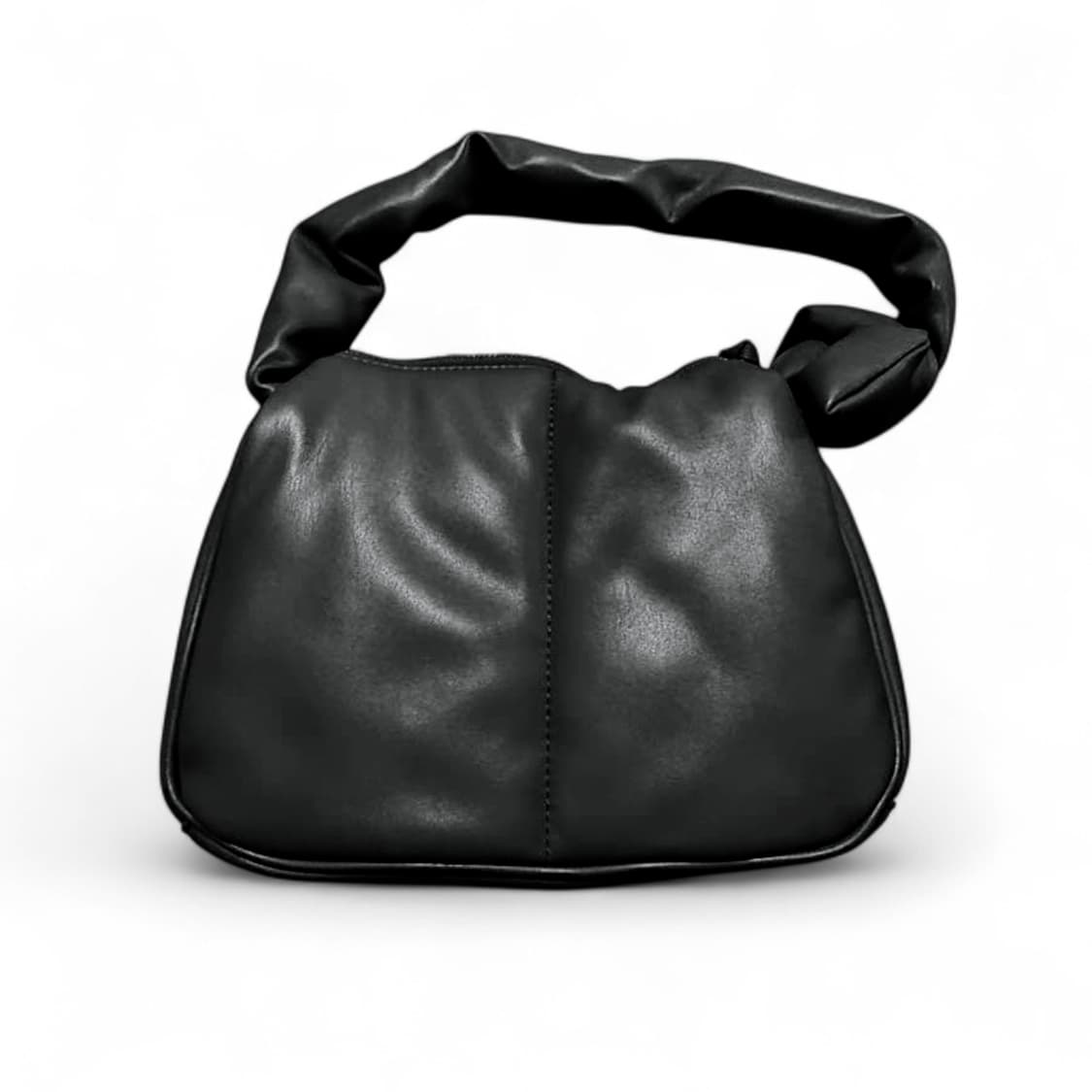 비밍 바이 빔즈 레더 핸들 퍼프 백 이세이미야케 스타일 상품이미지2