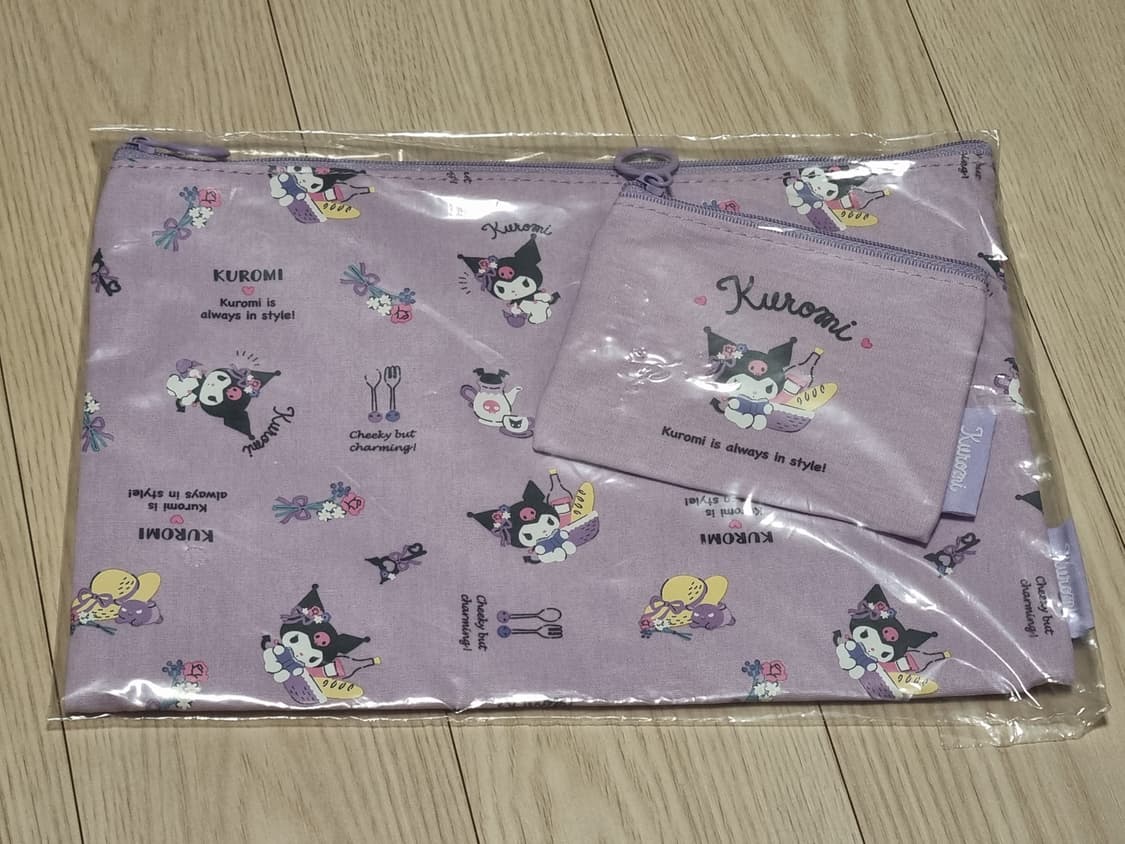 yes24/예스24 산리오 굿즈 쿠로미 북파우치 세트 상품이미지2