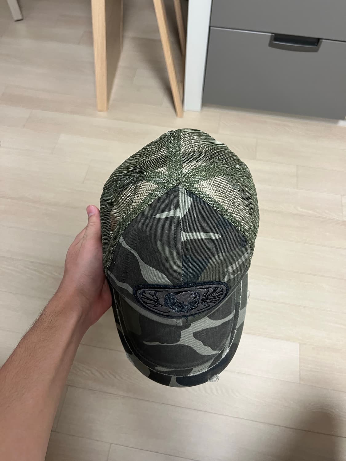 etce 스컬 메쉬캡 상품이미지2