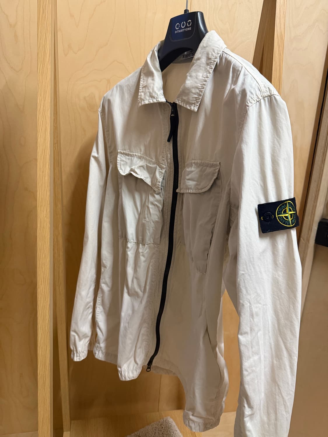 스톤아일랜드 오버셔츠 베이지 상품이미지1