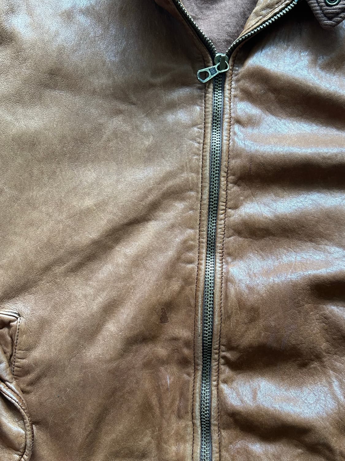 올드 갭 레더 바라쿠타 자켓 상품이미지6