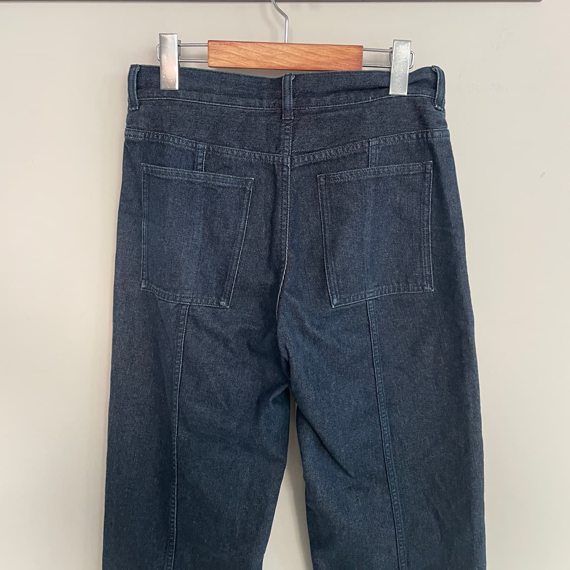 코스 진청 스티치 데님 팬츠 상품이미지5