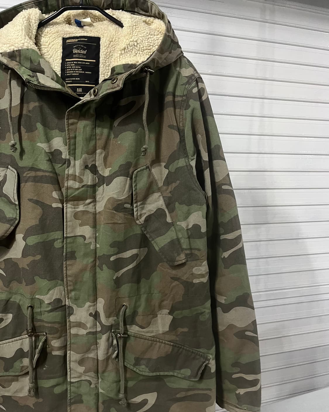 divided woodland military moz coat 상품이미지3