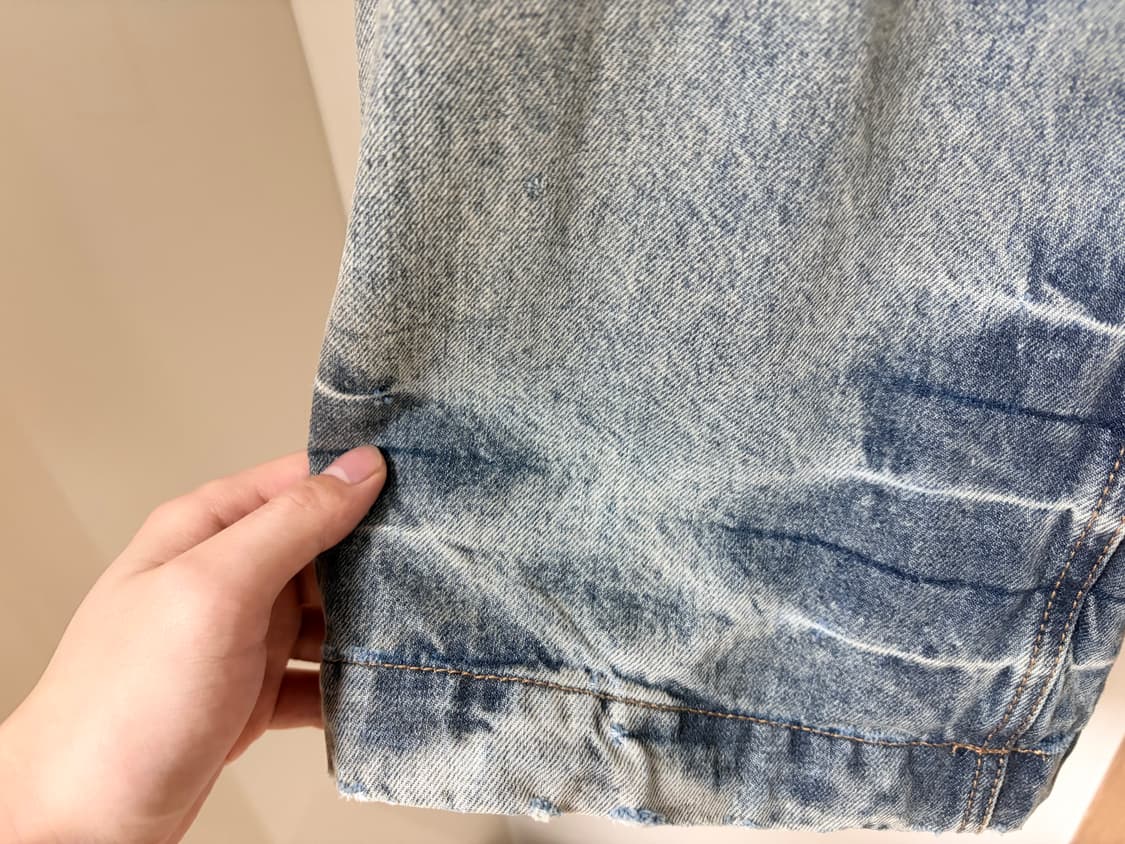 준지24ss 워싱 데님팬츠(core) 48 상품이미지3