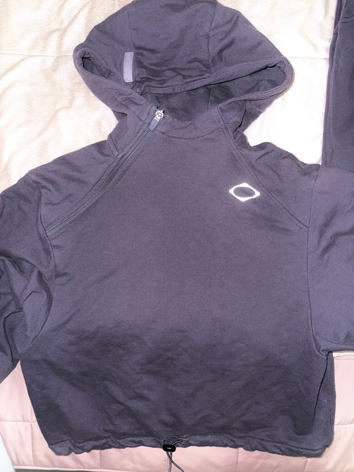 미스치프 트레이닝 셋업 세트 롬버스사이드후드티&와이드팬츠 오호스혜인서 상품이미지5