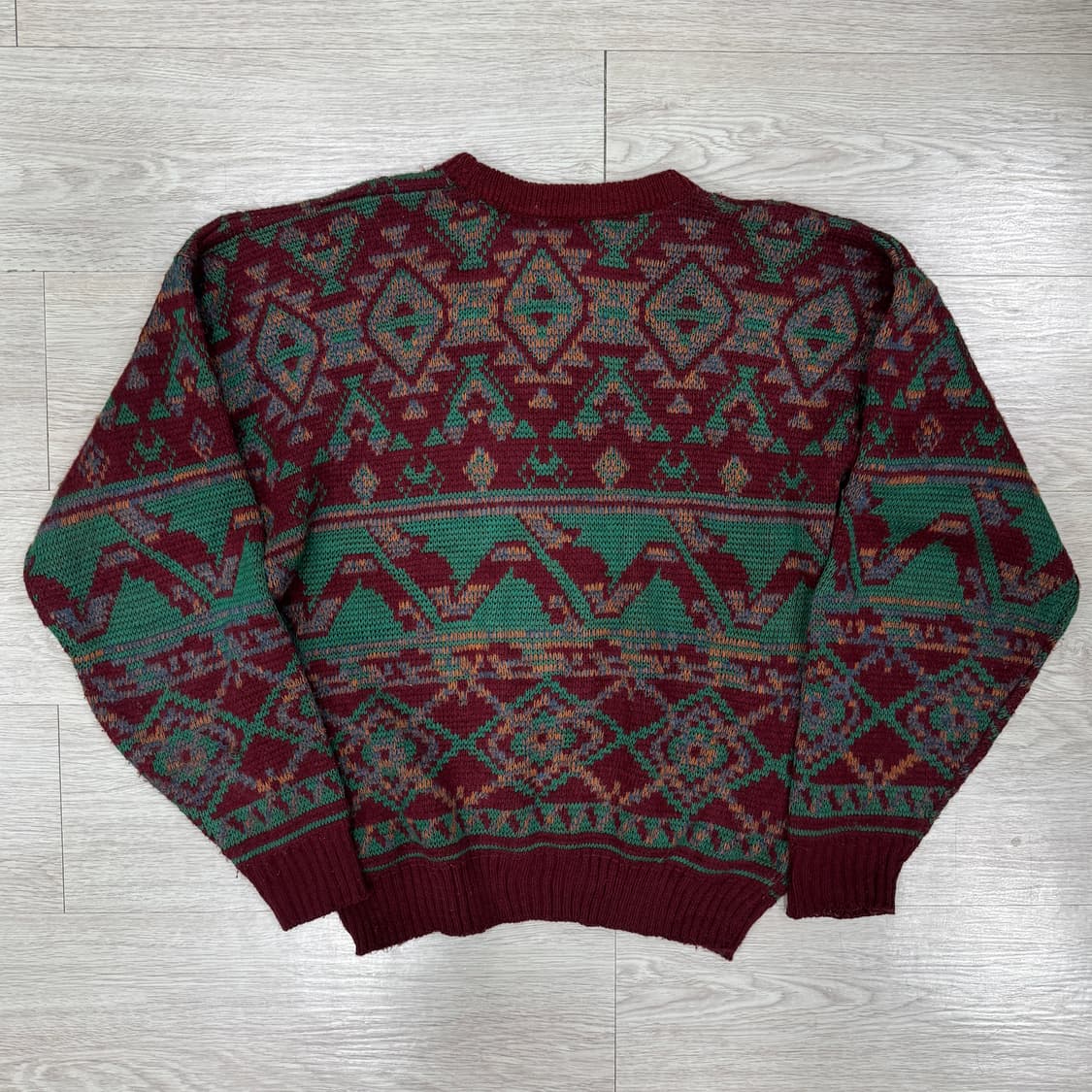 vintage 빈티지 패턴 니트 스웨터 상품이미지2