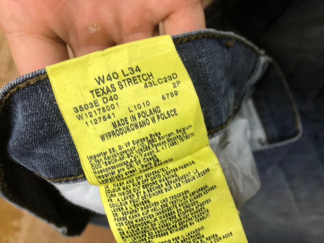 랭글러 데님팬츠 상품이미지4