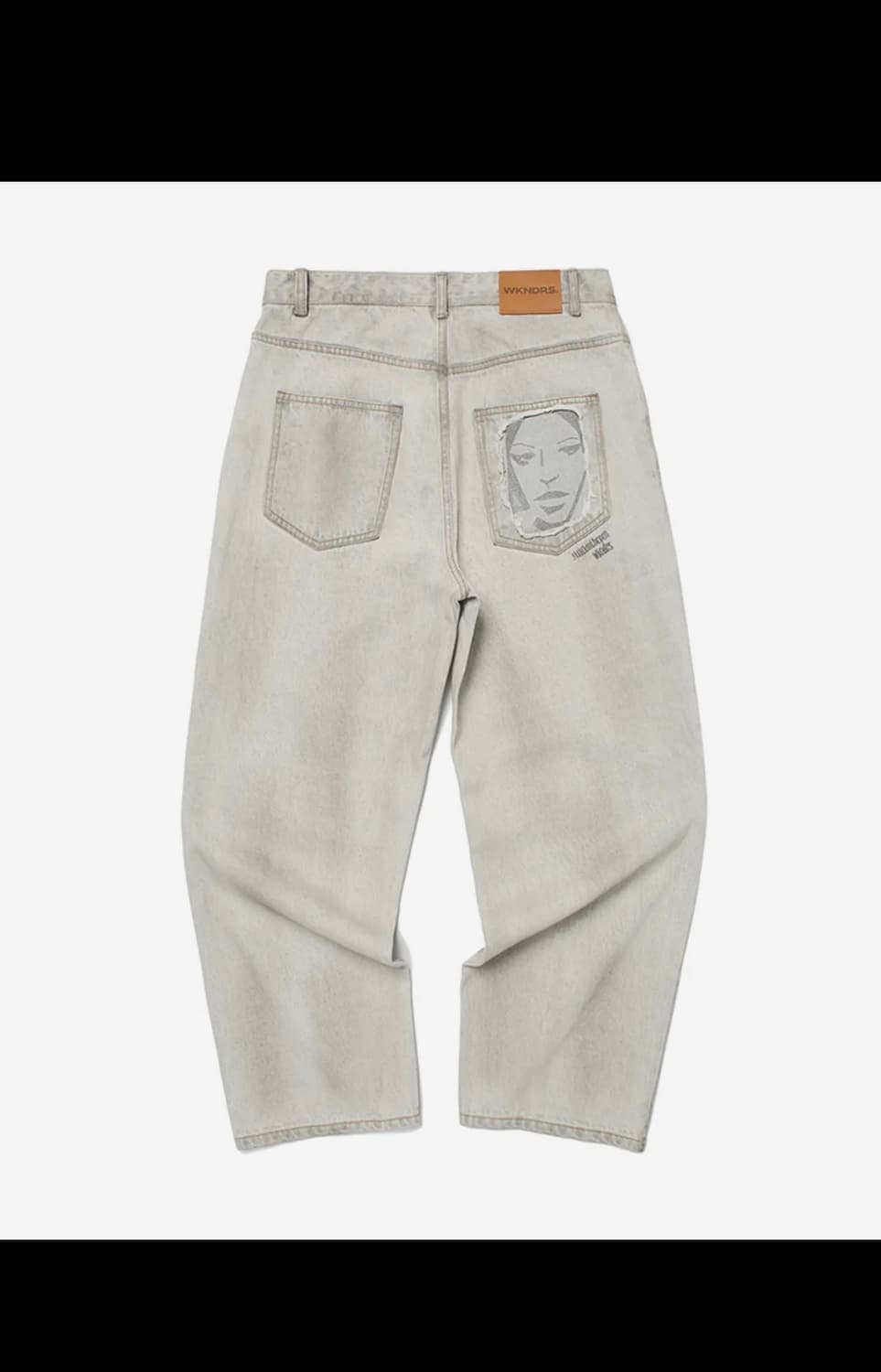 위켄더스 페이스 데님 팬츠 상품이미지1