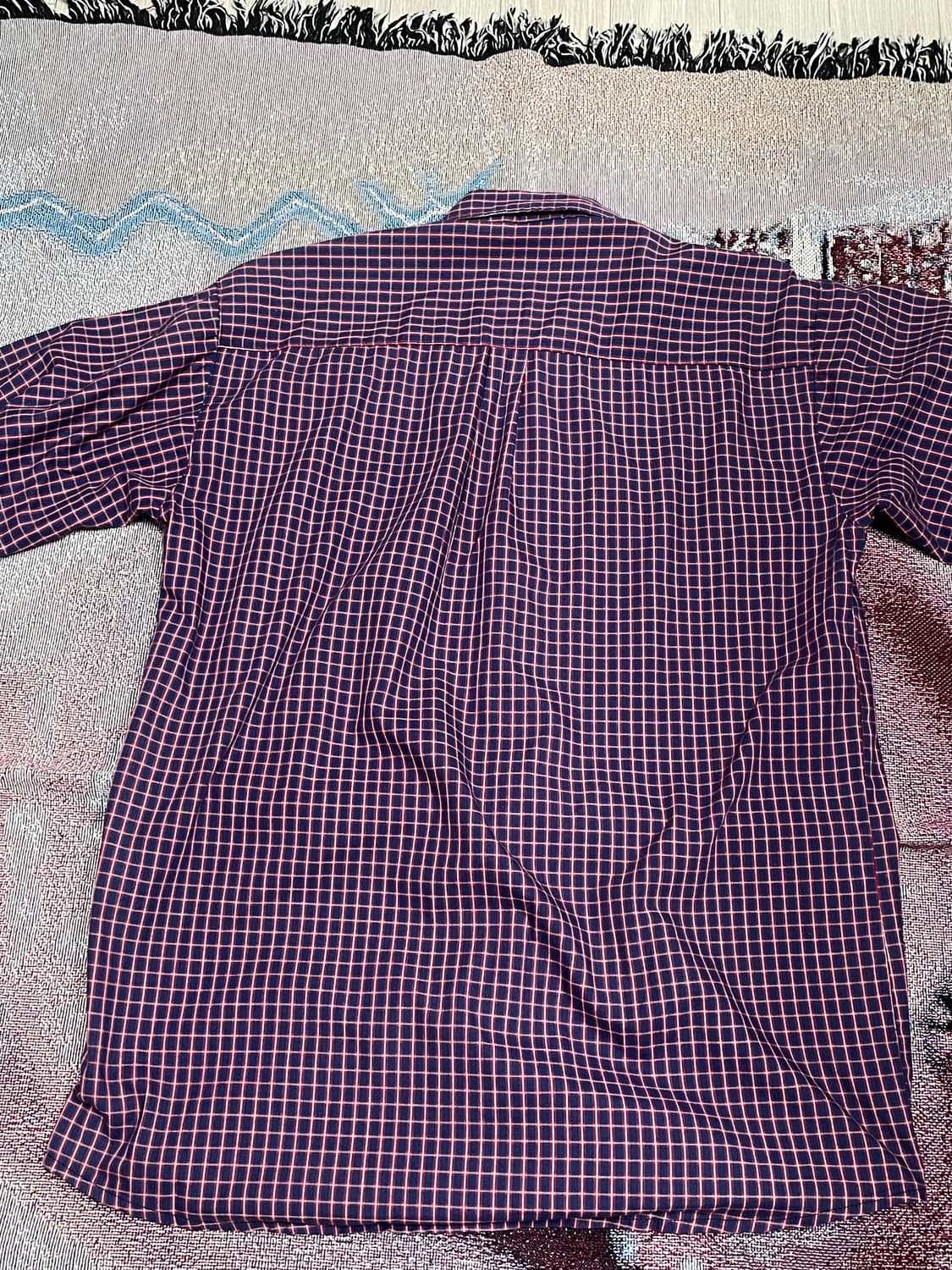 [L] 90s 올드 스투시 USA MADE 체크 셔츠 상품이미지2