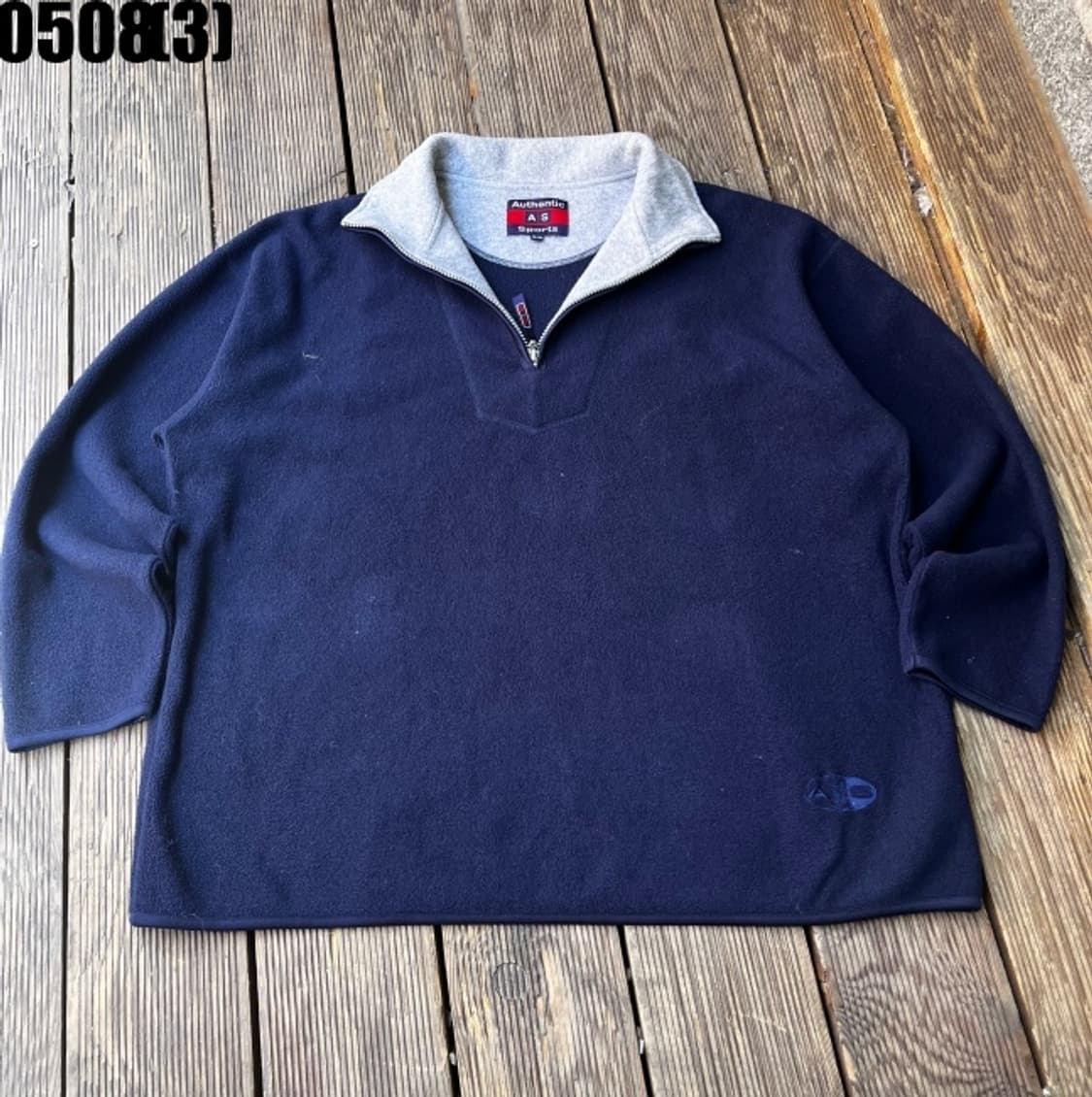 Authentic Sports 반집업 상의 상품이미지1