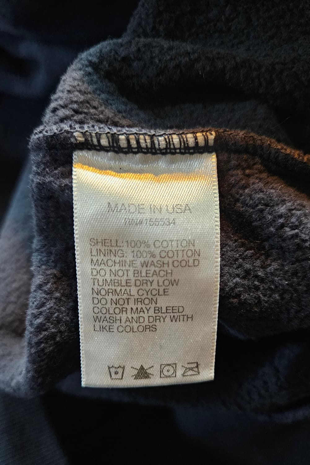 Yeezy(칸예웨스트) Jesus is King 모크넥 네이비 맨투맨 상품이미지6