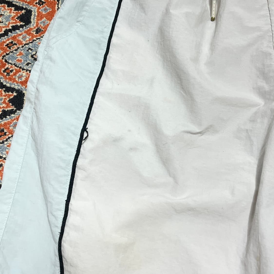 리복 아이보리 배색 폴리 조거팬츠 여성L 상품이미지6