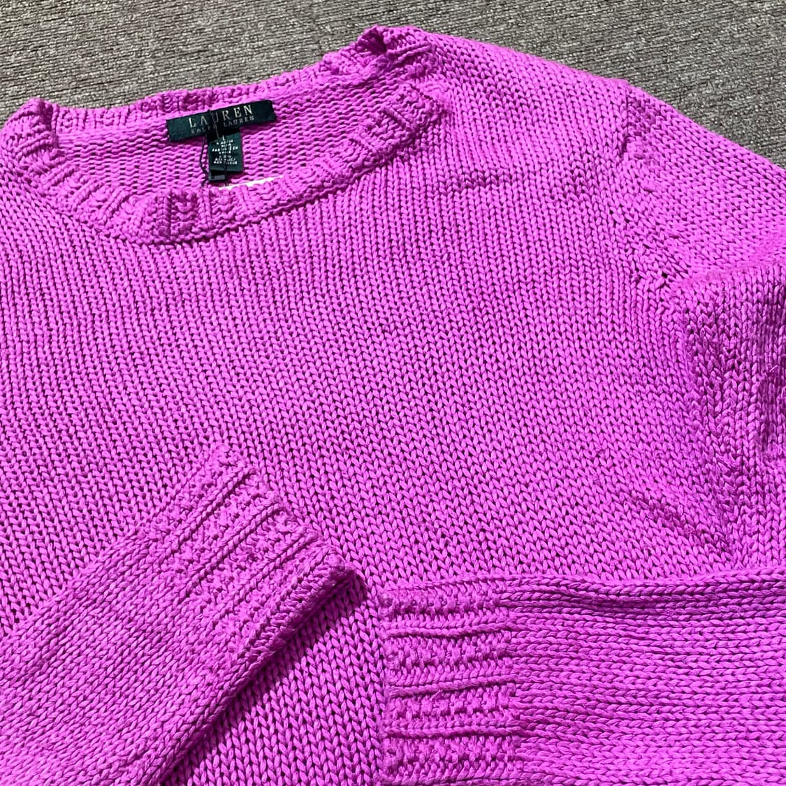 (L) LAUREN 로렌 랄프 로렌 라운드넥 니트 상품이미지6