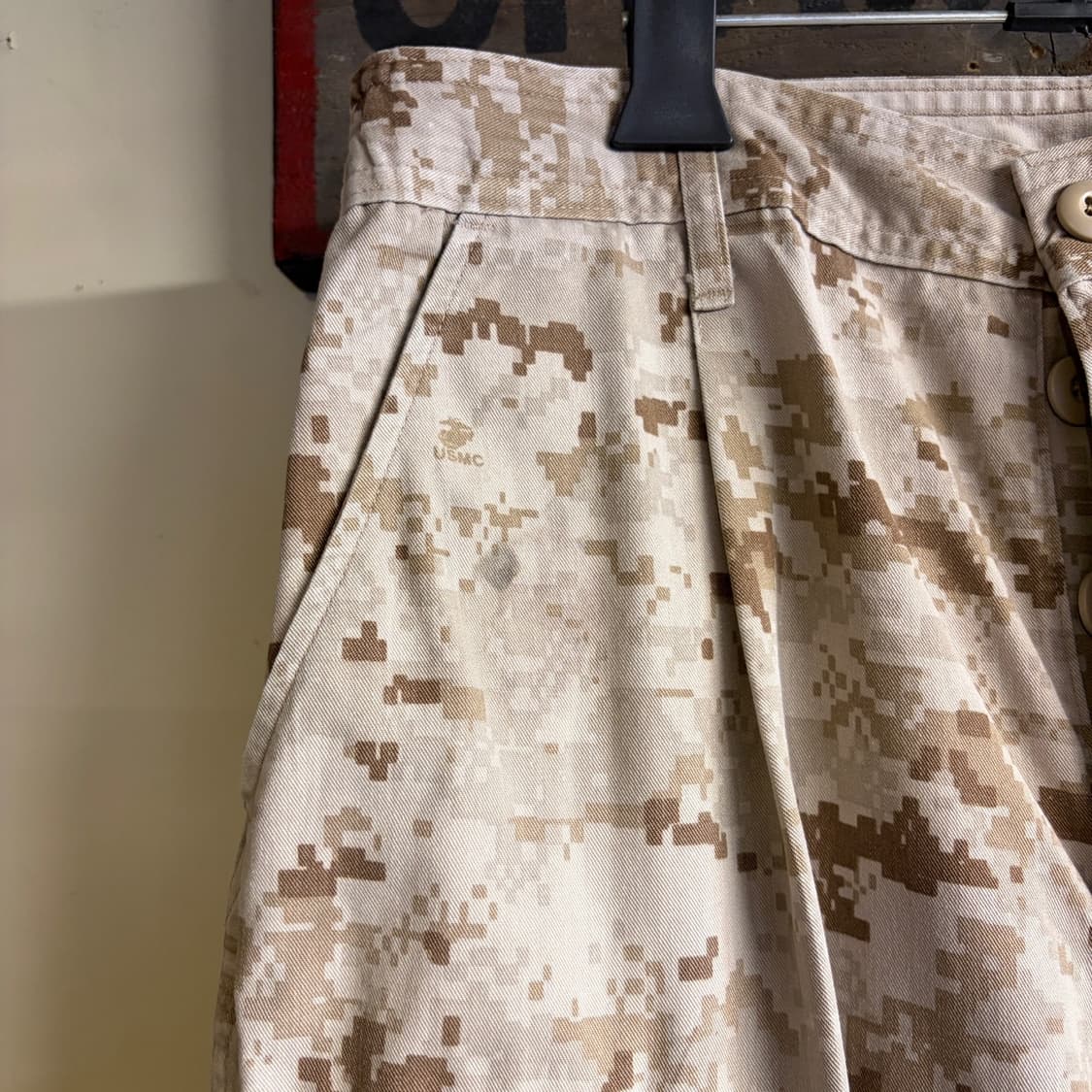 미해병대 오리지널 USMC 데저트 MARPAT 전투복 팬츠 M-R 상품이미지4