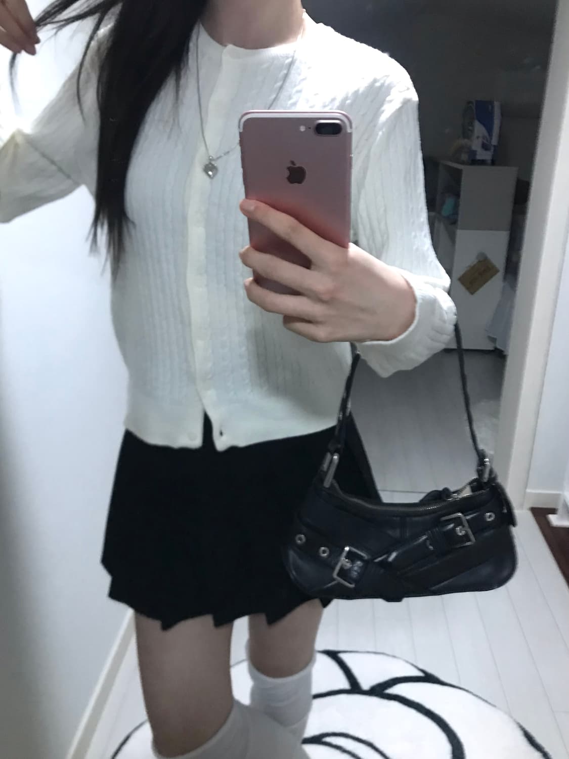 ZARA 블랙 포인트 디테일 가방 상품이미지7