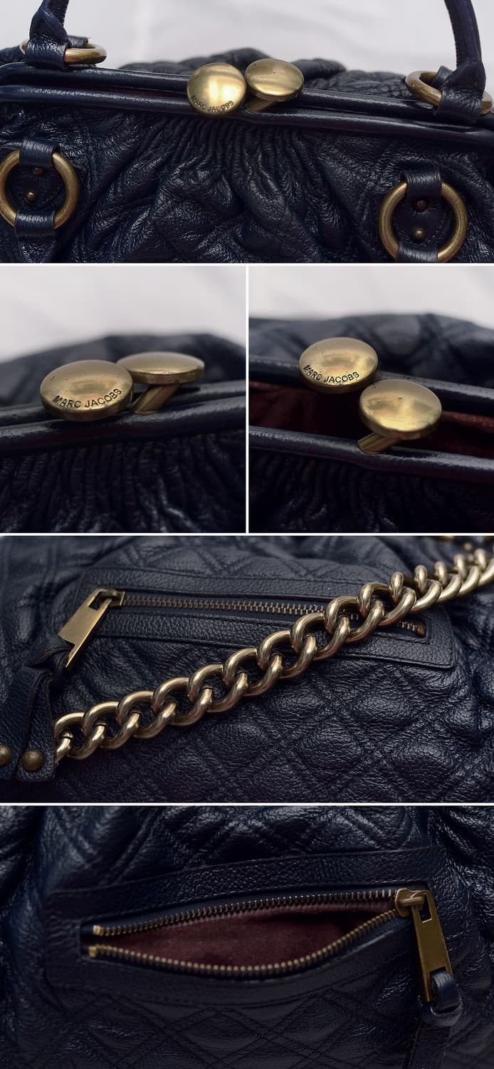 마크 제이콥스 스탐백 퀼팅 레더 금장체인 토트.숄더백 상품이미지9