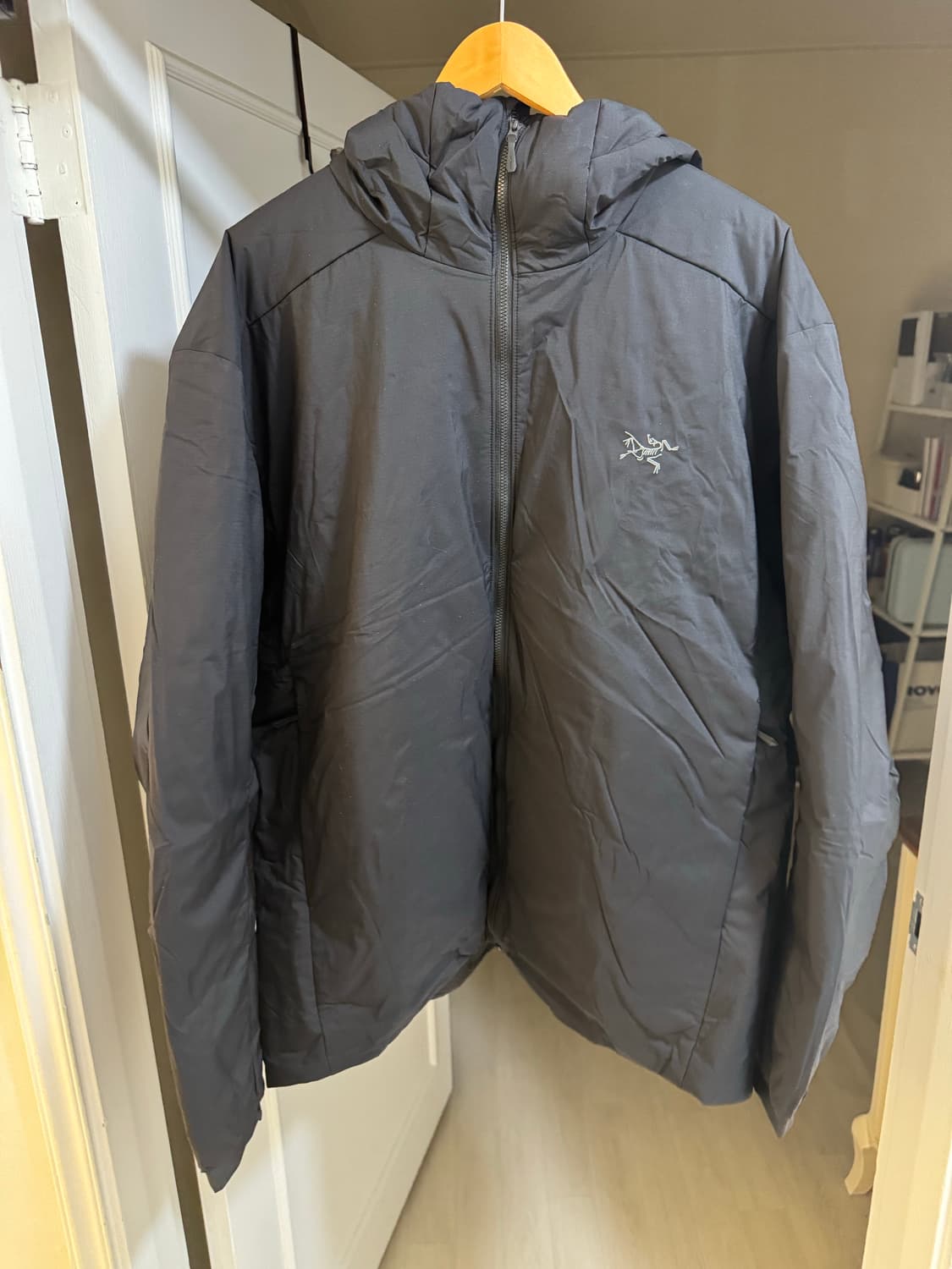 2XL 아크테릭스 아톰 헤비웨이트 블랙 후디 자켓 / 패딩 상품이미지1