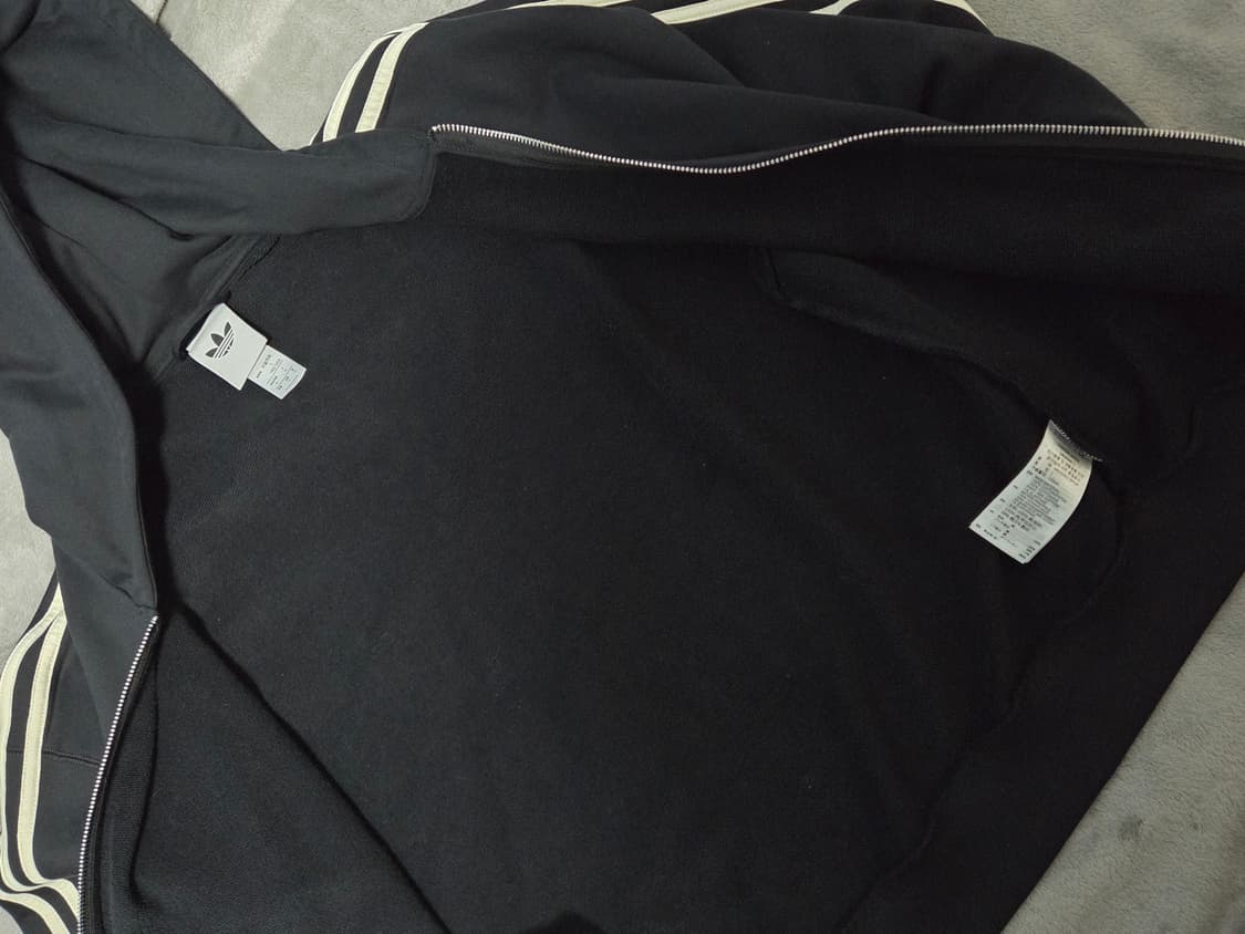 L) KC9315 아디다스 삼선 풀집 후드 집업 상품이미지4