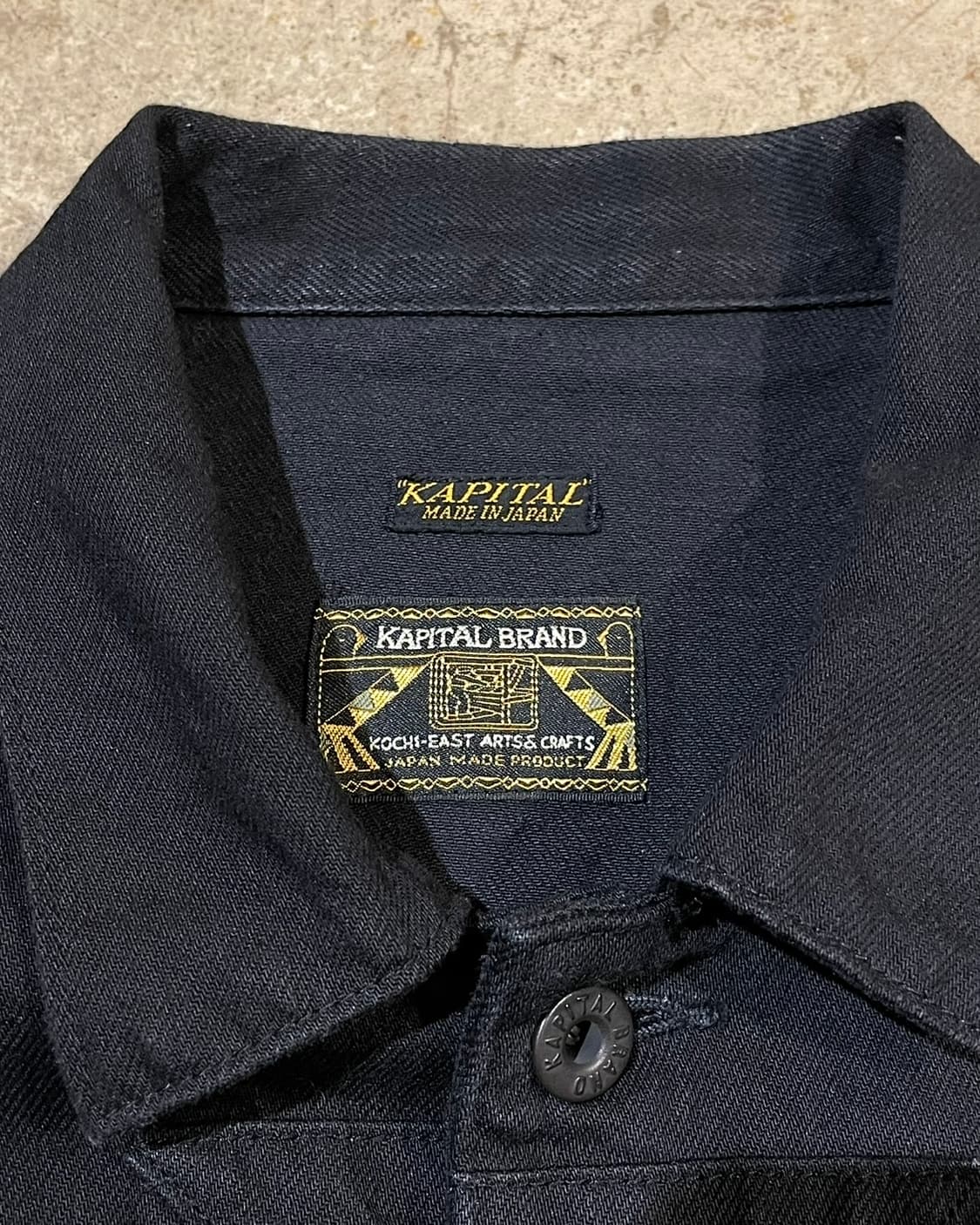 Kapital 12oz 산토도밍고 썬더버드 재킷 (B5183) 상품이미지10