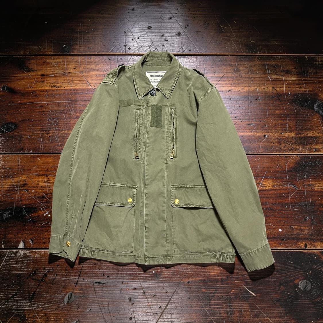 쟈딕앤볼테르 러브 클럽 밀리터리 야상자켓 상품이미지2