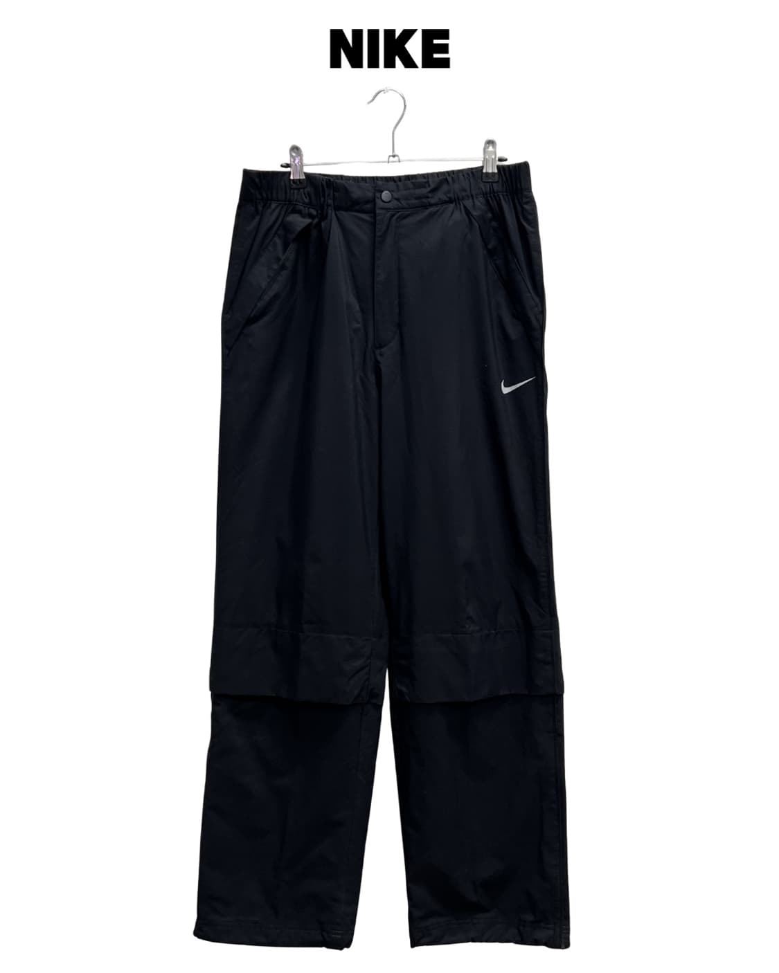 나이키 골프 스톰핏 올드스쿨 우븐 팬츠 블랙 (발목 스트링) 상품이미지1