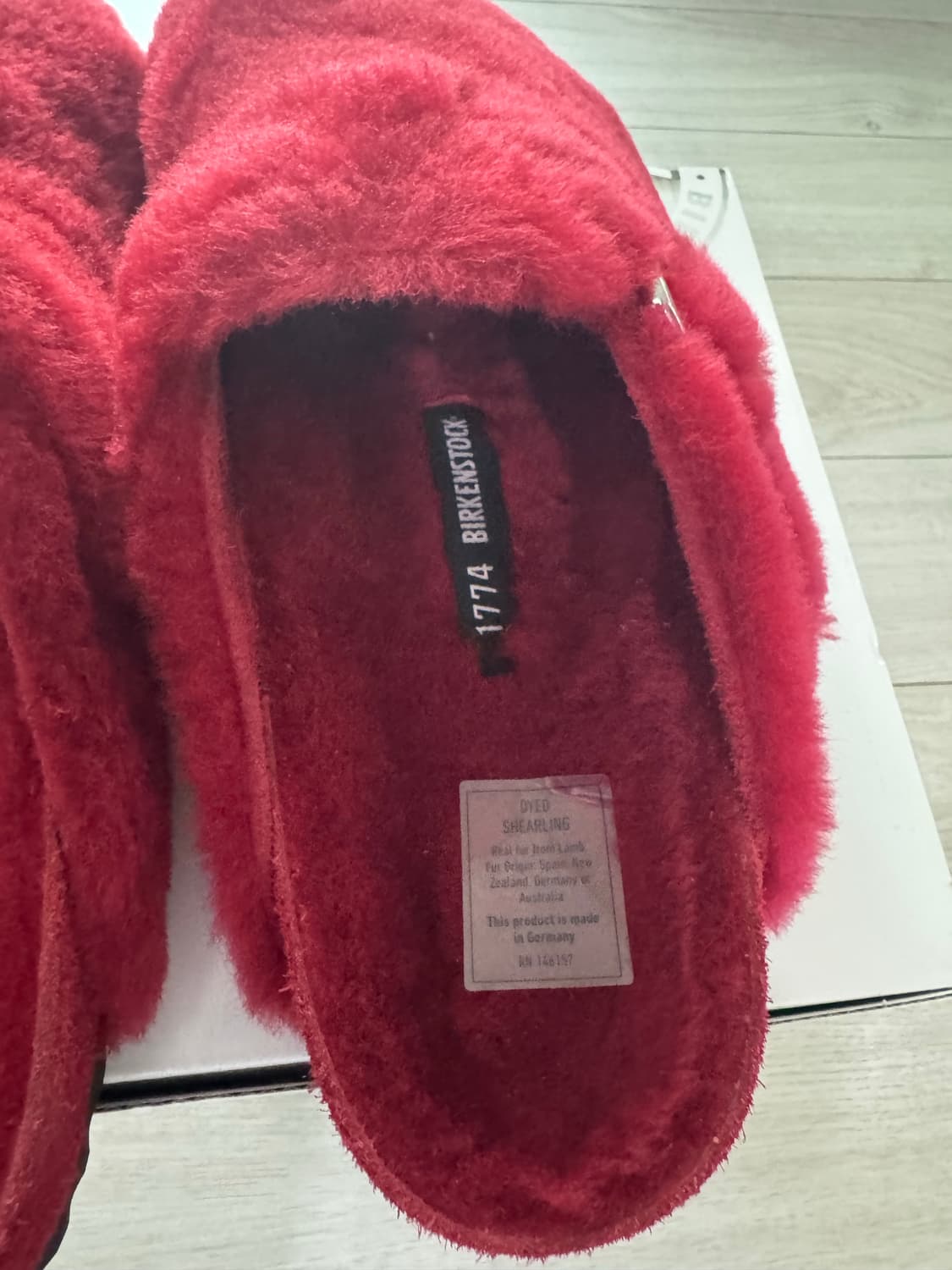 (새제품)버켄스탁 보스턴 1774 시어링 래드 (한정판) 38 상품이미지5